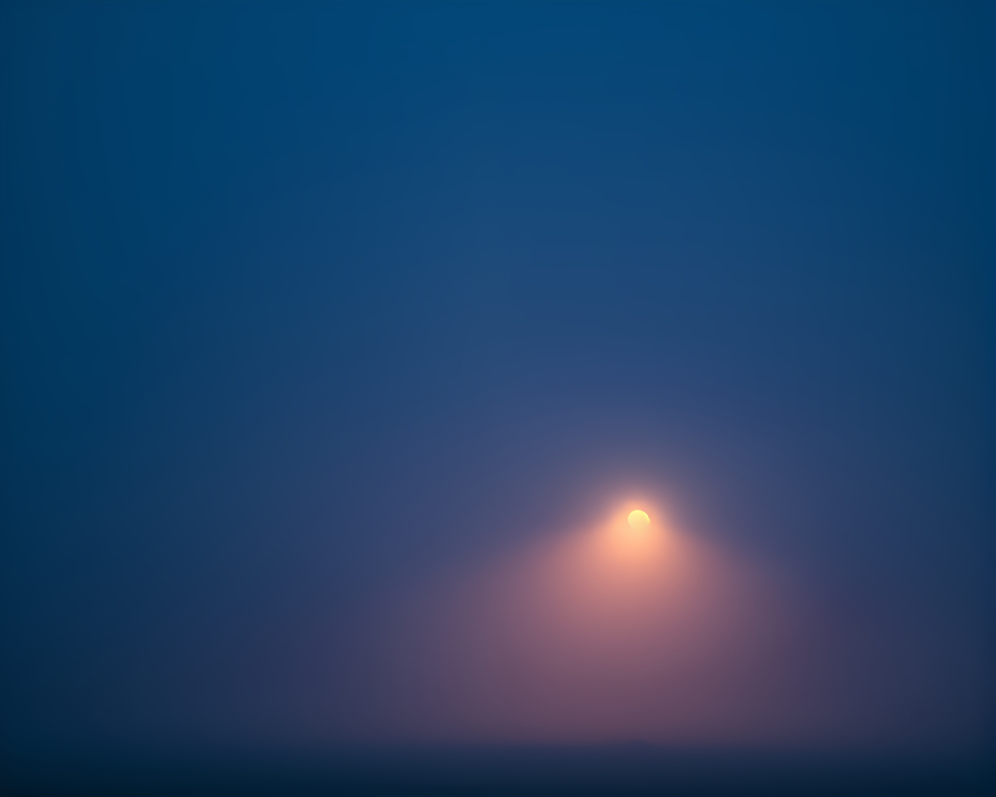 Silhouette of Shield in Ethereal Blue Mist – free AI stock image