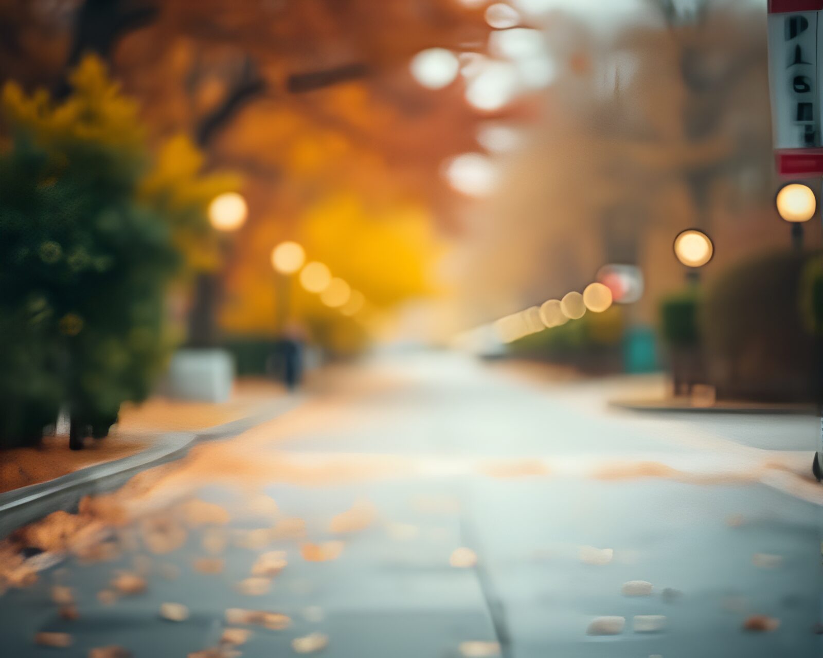 Selective focus on a misty 3D scanned android