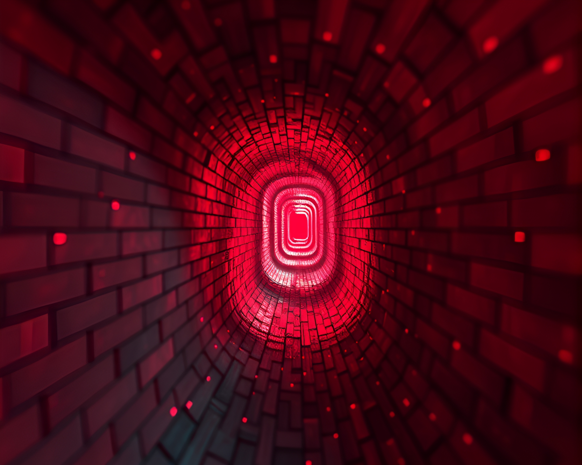 Dimensional Rift Split Focus Diopter Art – free AI stock image