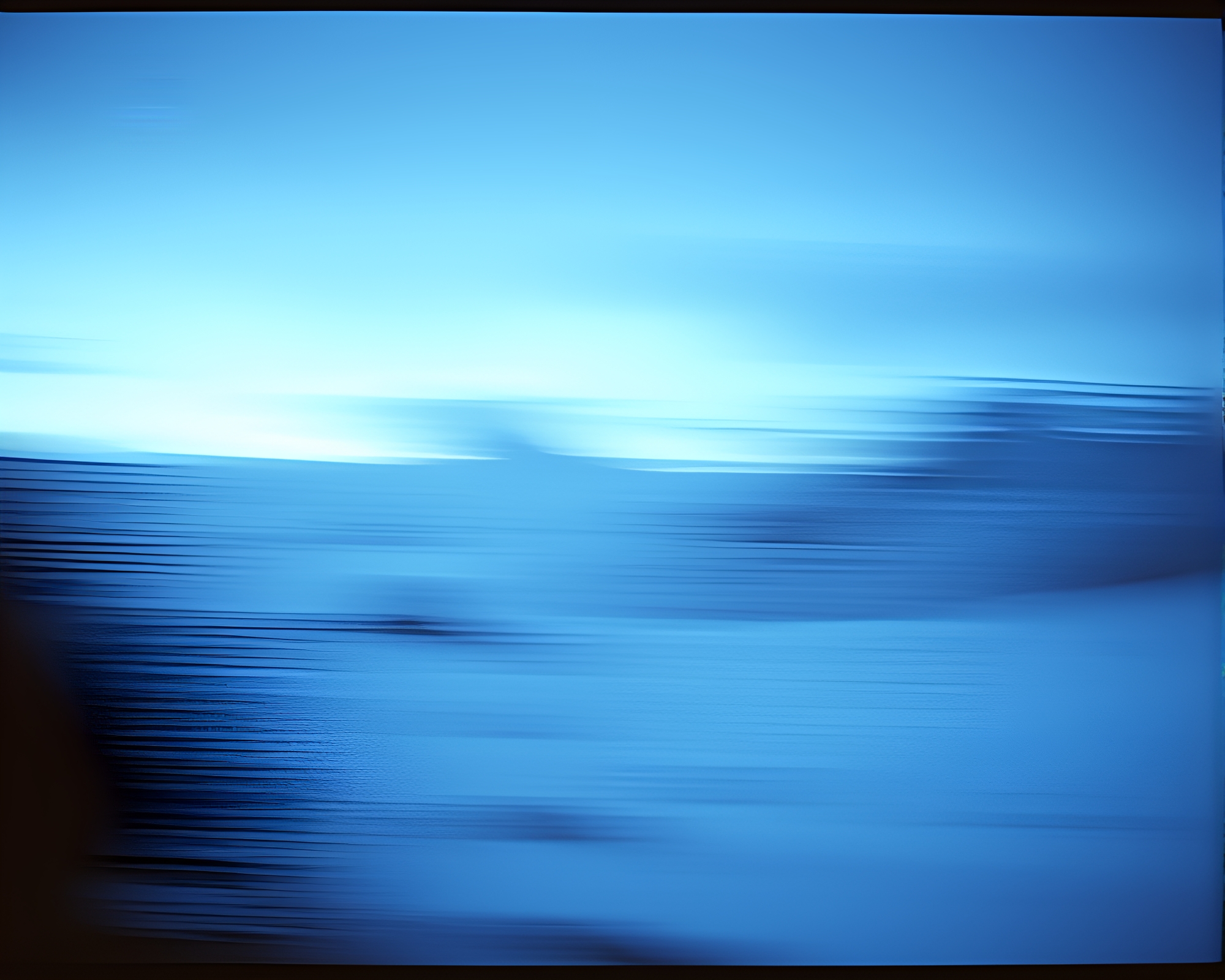 Blurry motion of ancient scroll in Antarctic whiteout – free AI stock image