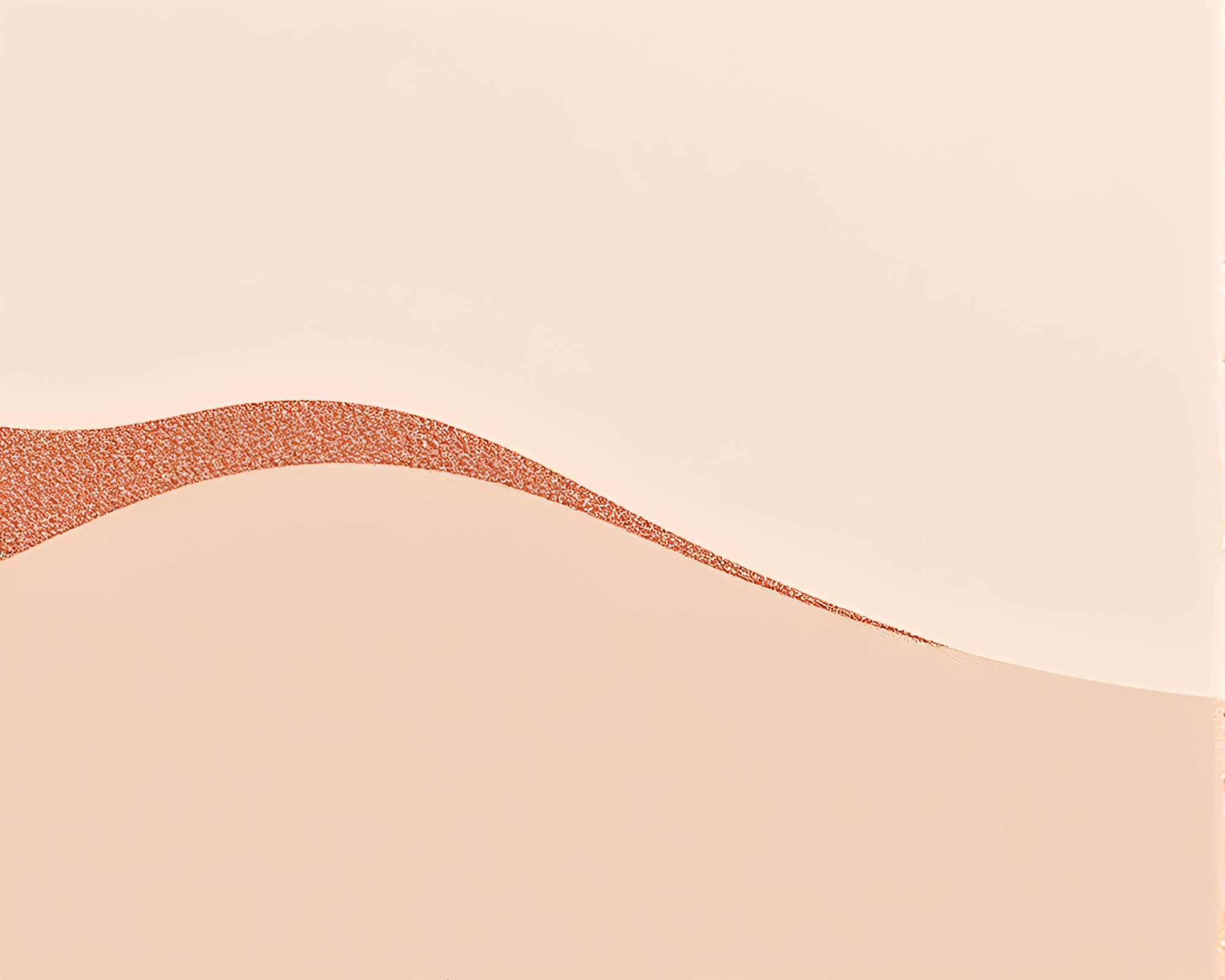 Rose Gold Sand Dune Abstract Composition – free AI stock image