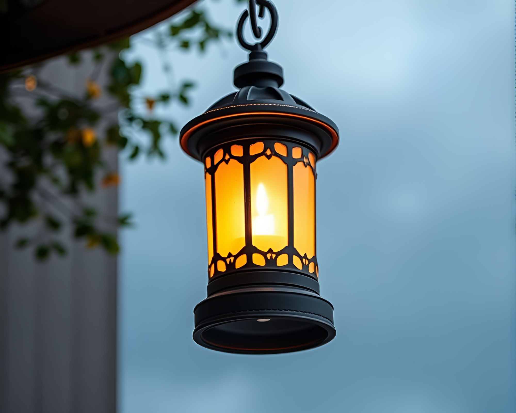Tower of Illumination in Stitched Light – free AI stock image