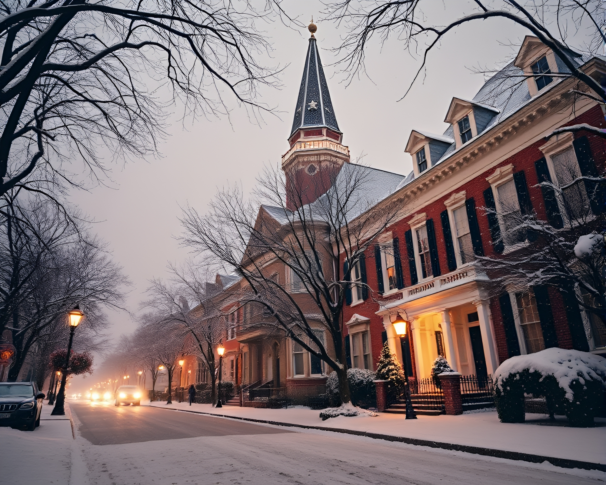 Snow-Kissed Savannah: A Pop Art Masterpiece – free AI stock image