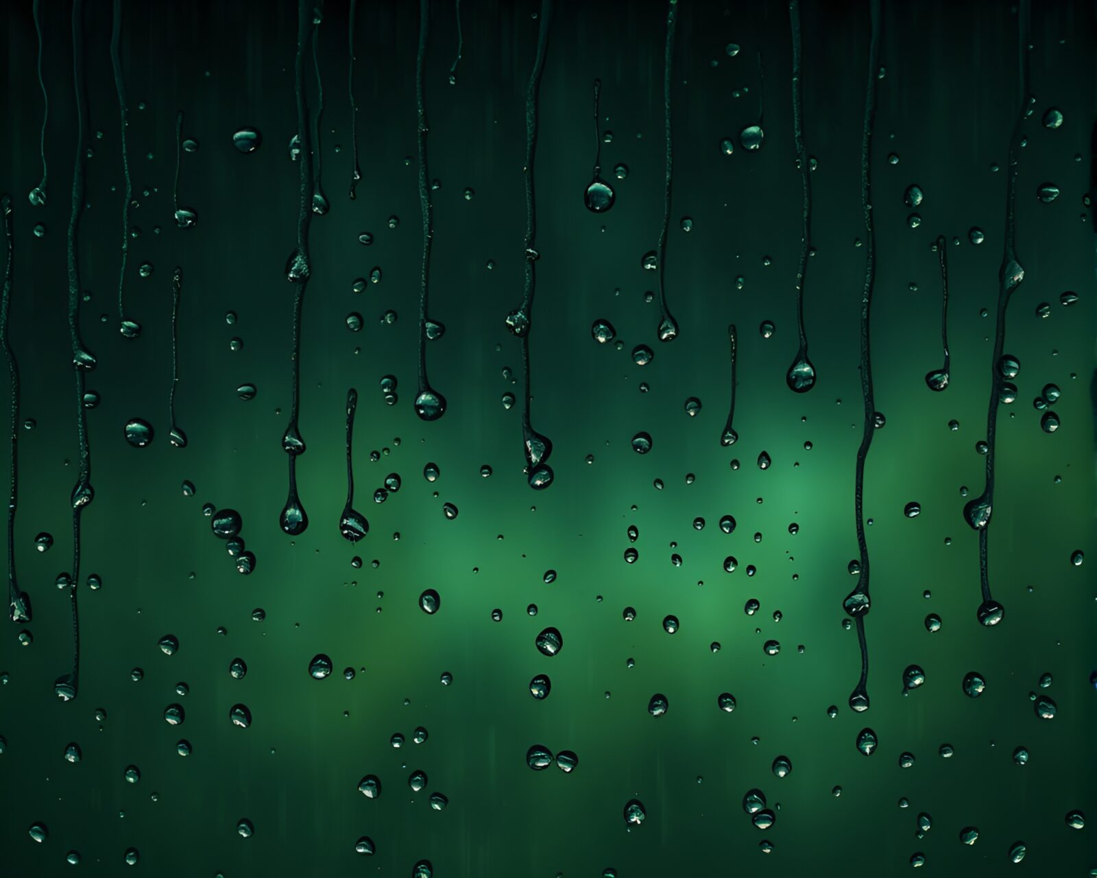 Abstract earth tone raindrops with binary code background