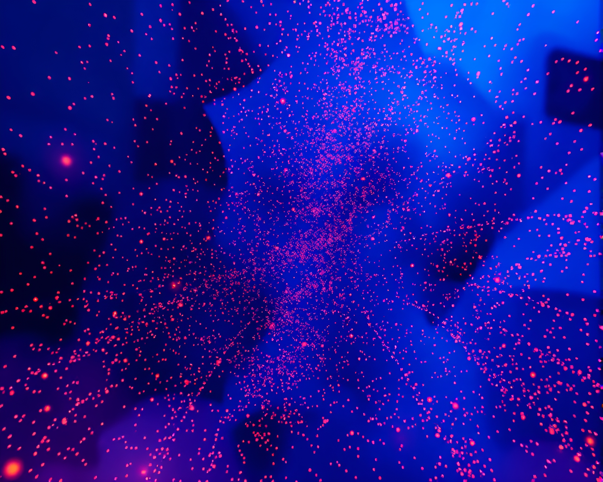 Mystical Plateau Dust Particles in Thermal Rays – free AI stock image