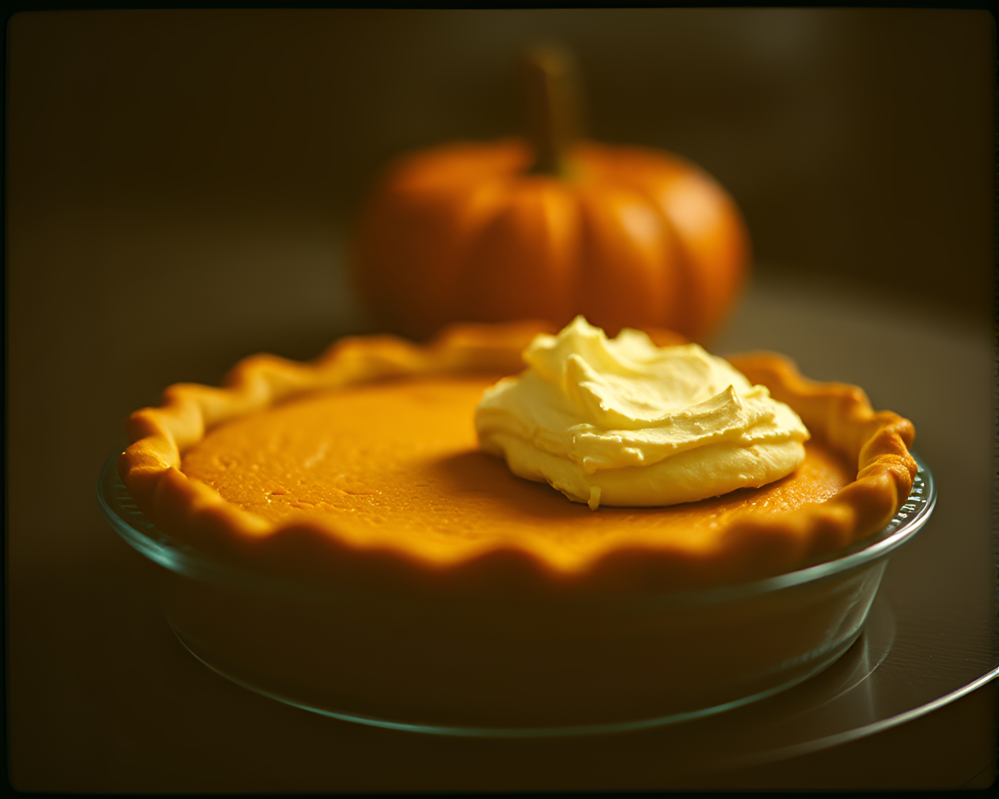 Autumn Layers: Pumpkin Pie Delight – free AI stock image