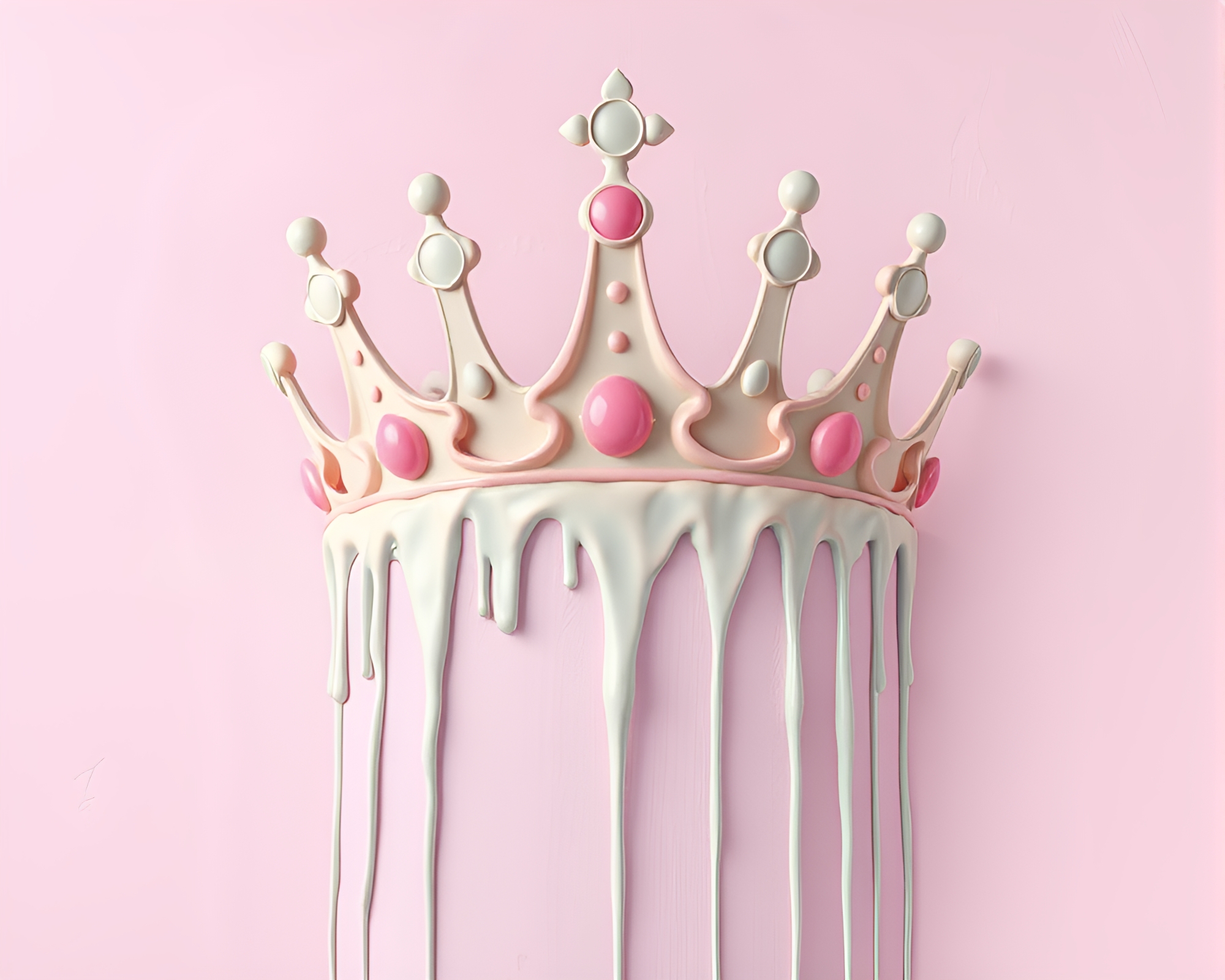 Crown of Pastels – free AI stock image