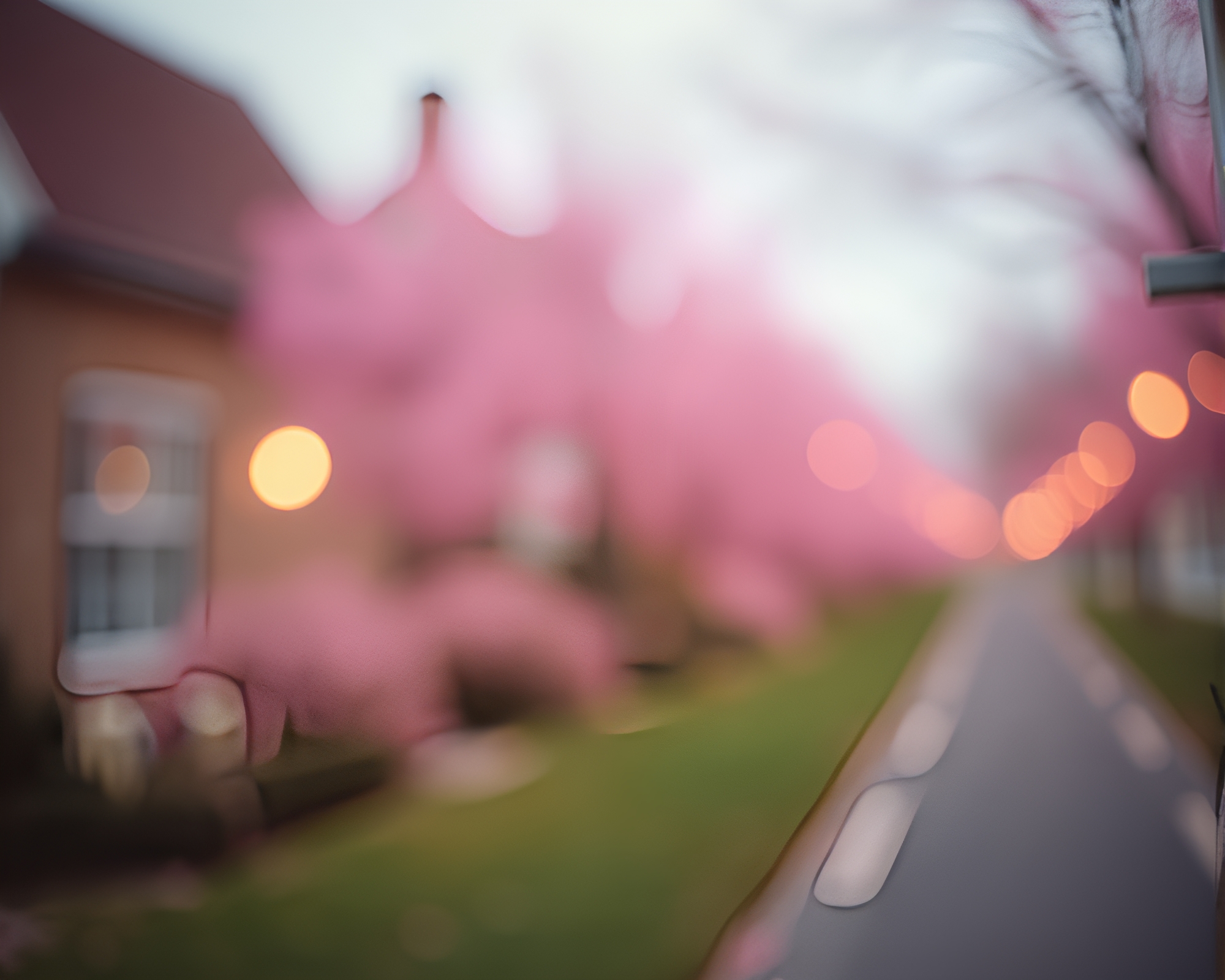 Whimsical Jetpack Adventure in Dreamy Blush Hues – free AI stock image