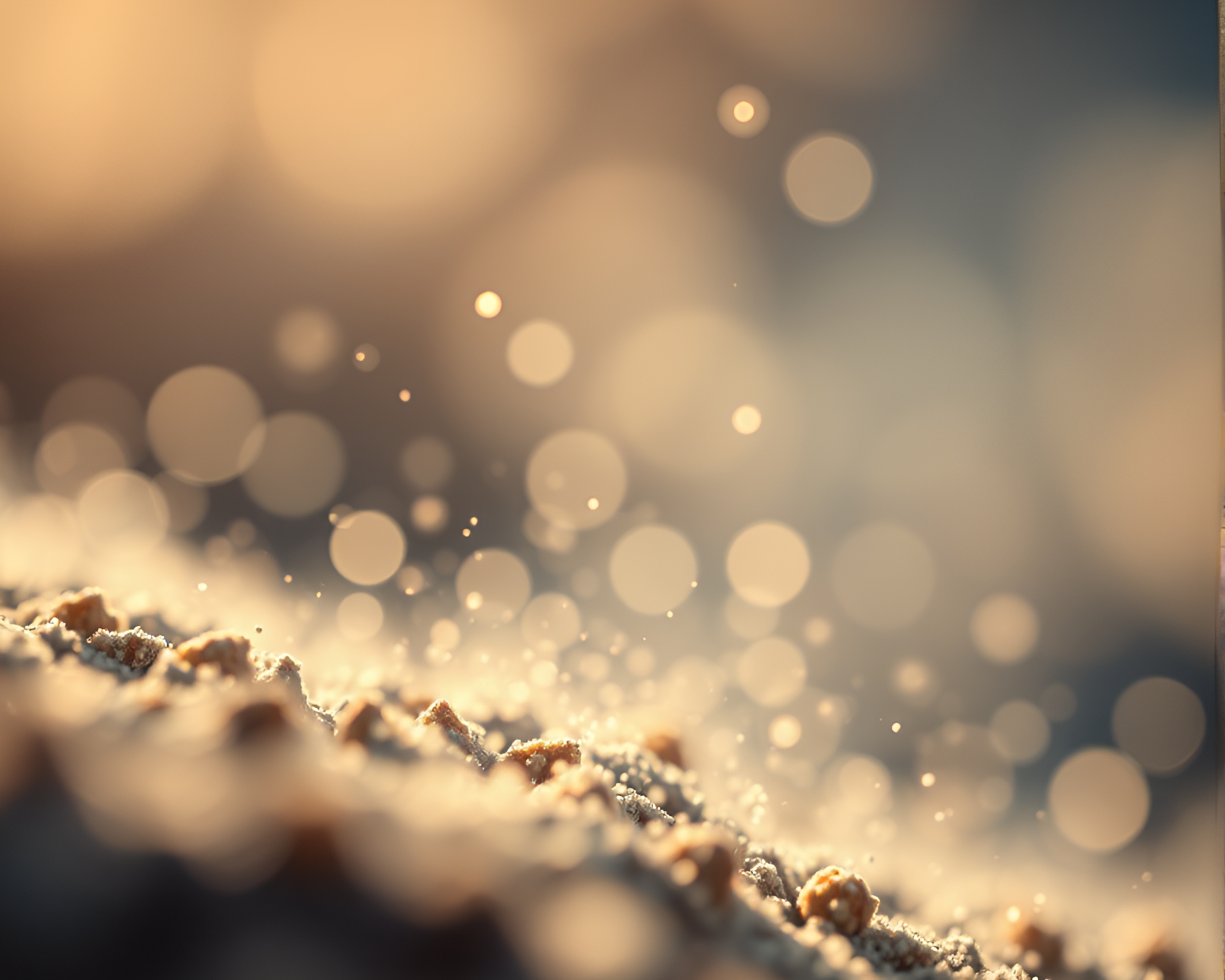 Dwarf Miner in Soft Focus Extreme Close-Up – free AI stock image