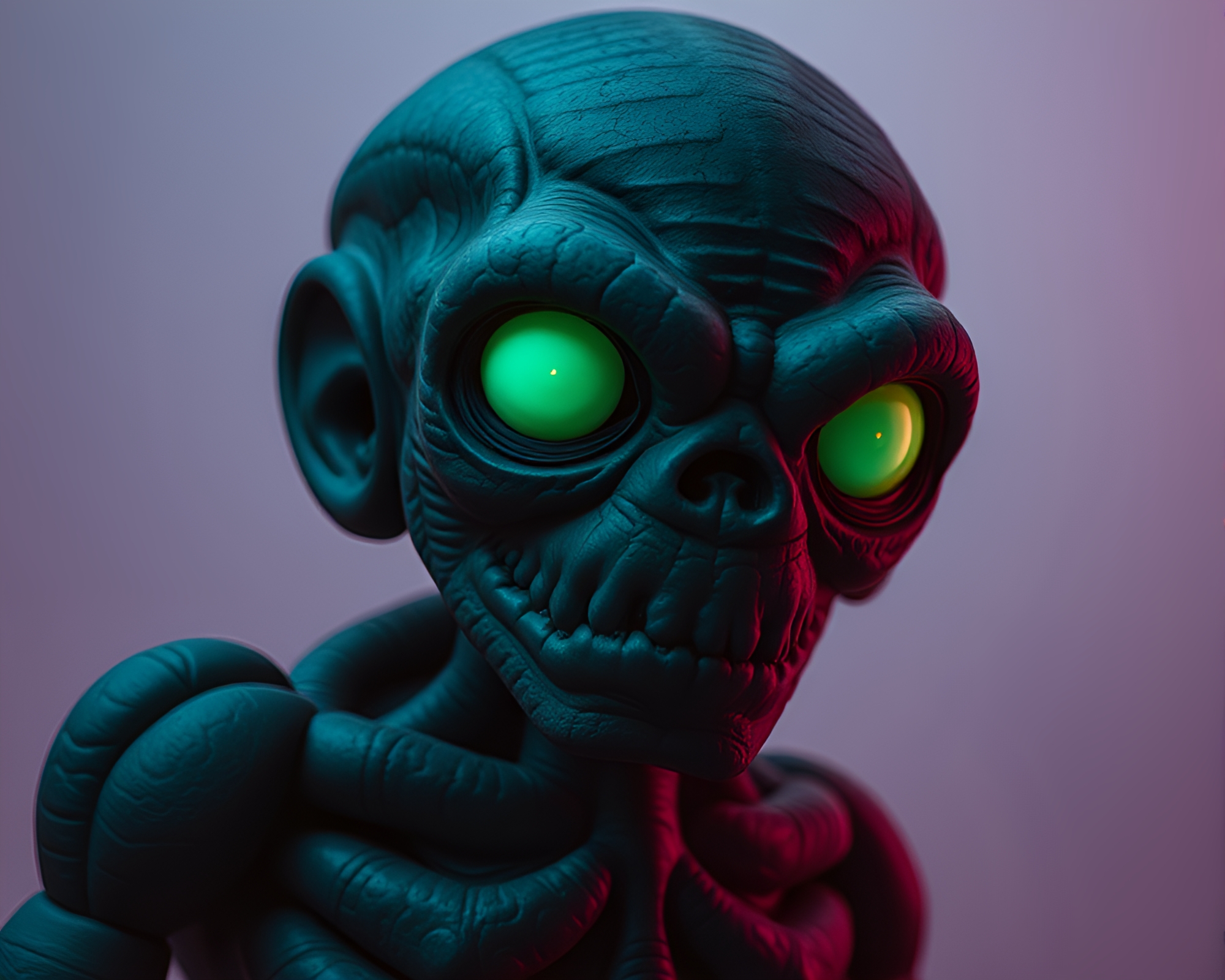 Golem Guardian in High-Contrast Noir Artwork – free AI stock image