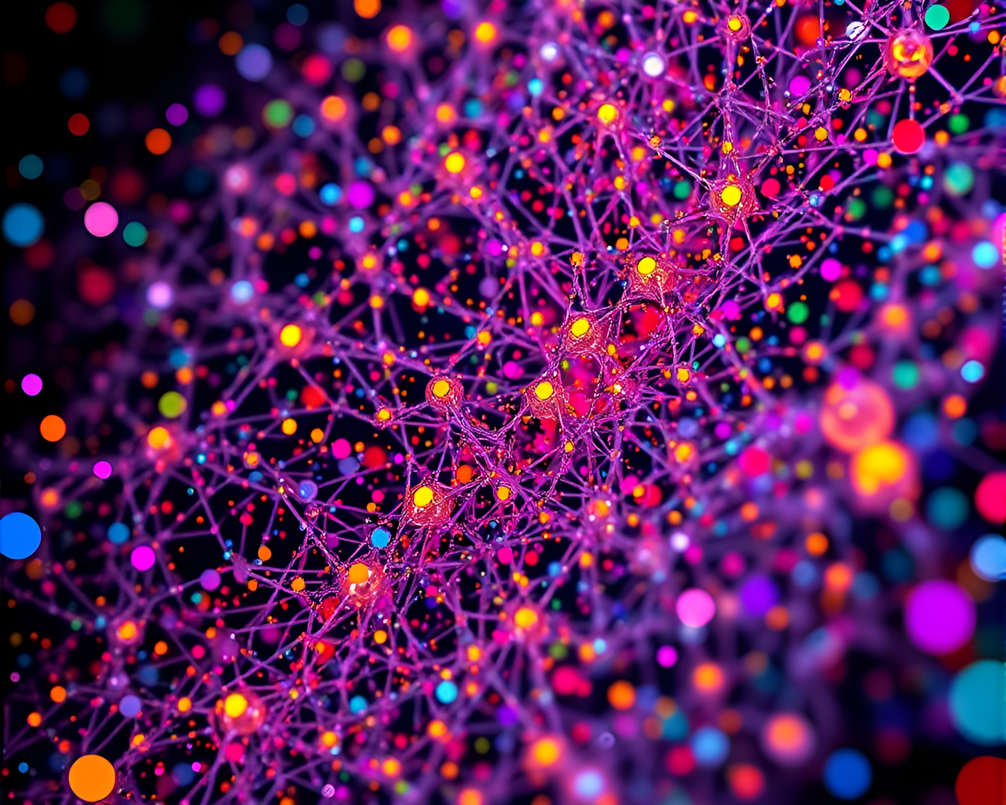 3D Bio-Printer Creates Intricate Confetti Burst Patterns – free AI stock image