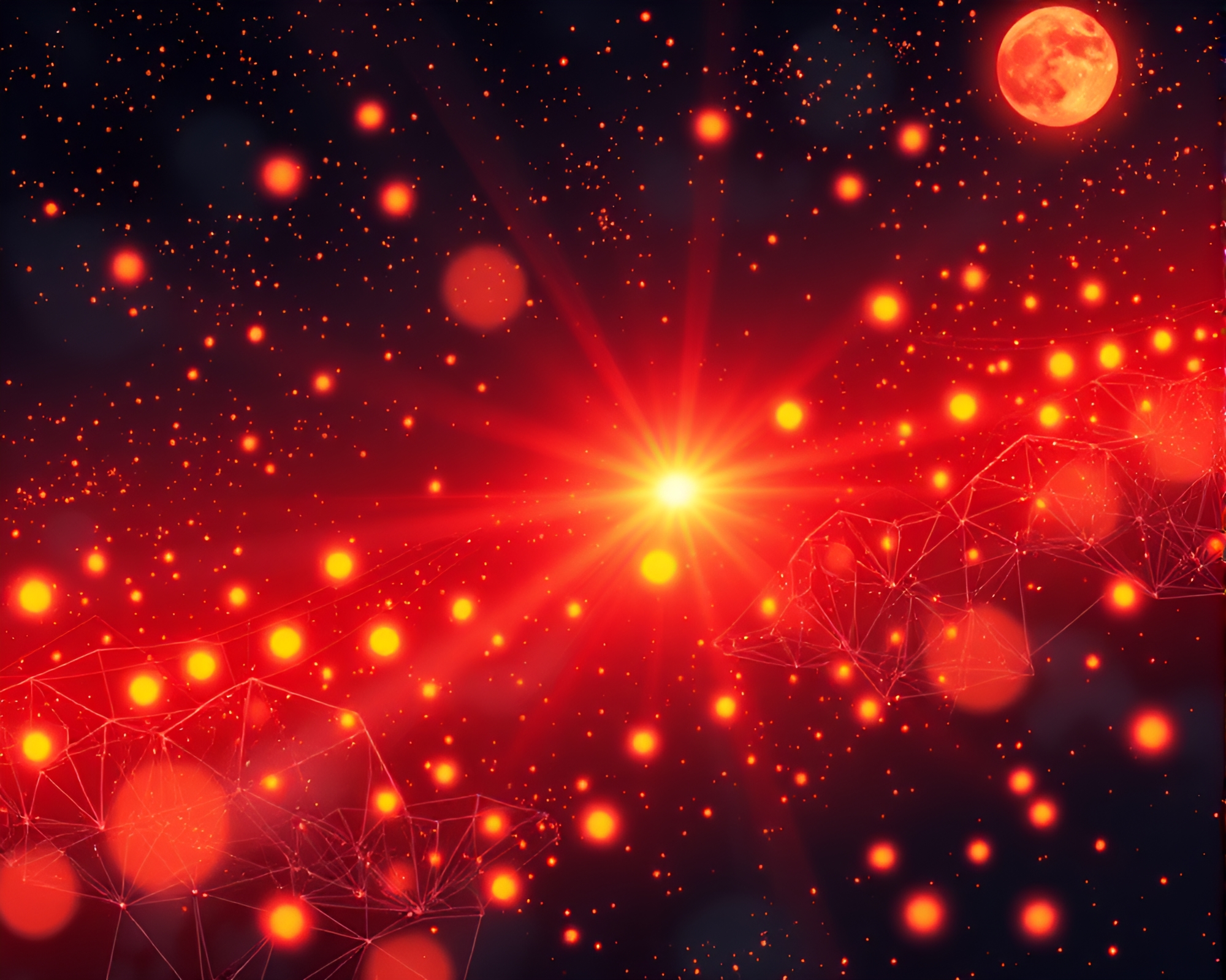 Mildew Spots on Solar Flare Silk Kimono – free AI stock image