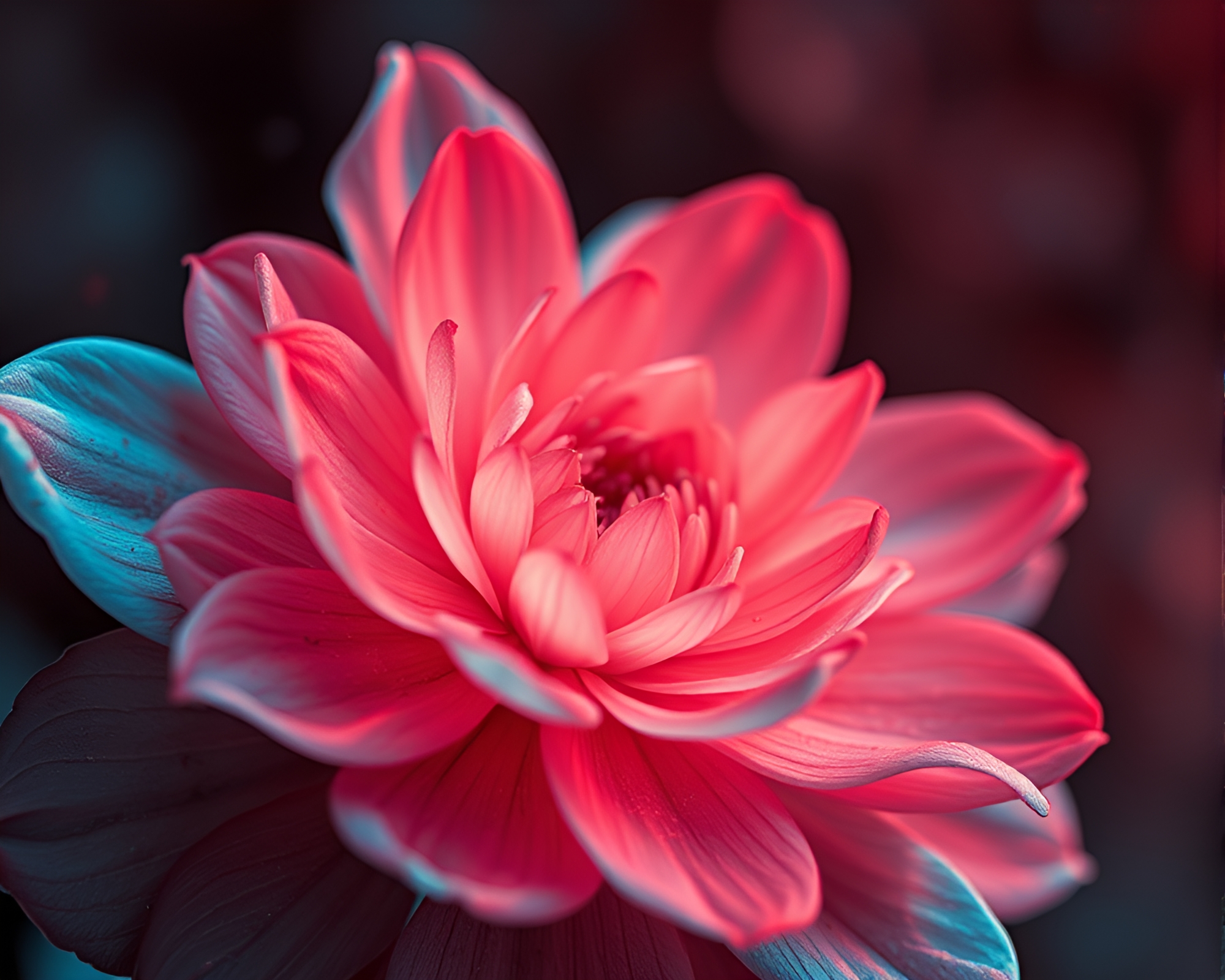 Vintage telescope surrounded by ethereal flower petals – free AI stock image