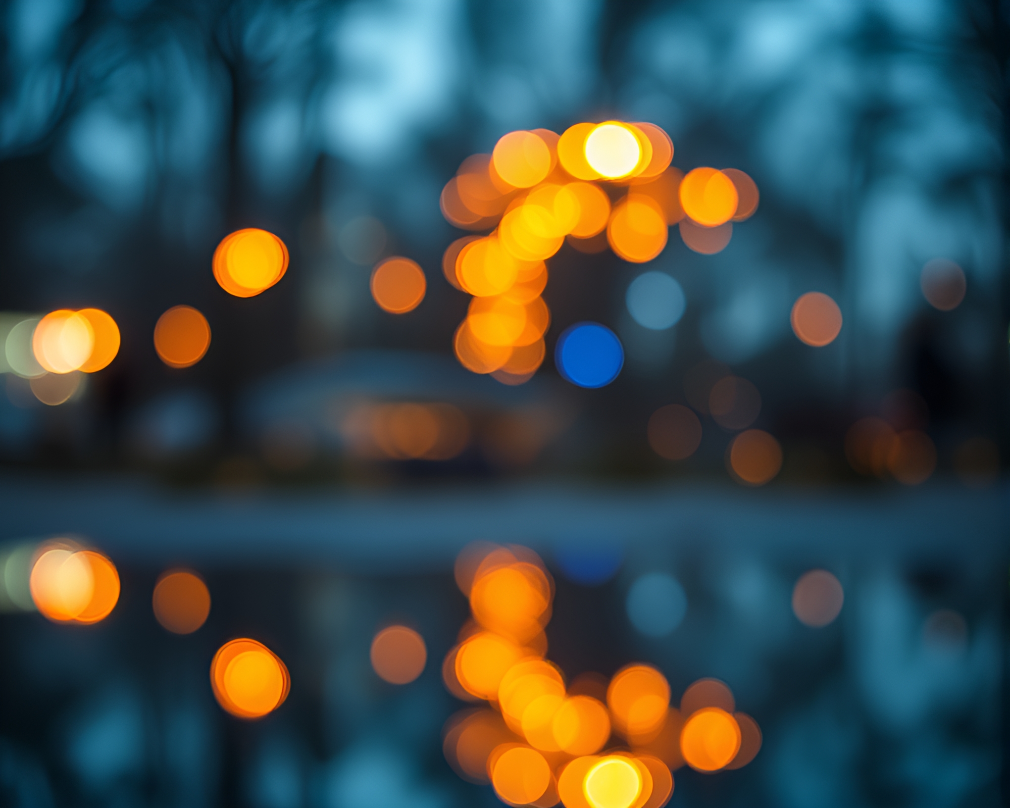 Runic Reflections: Mirror Shard Bokeh Alphabets – free AI stock image