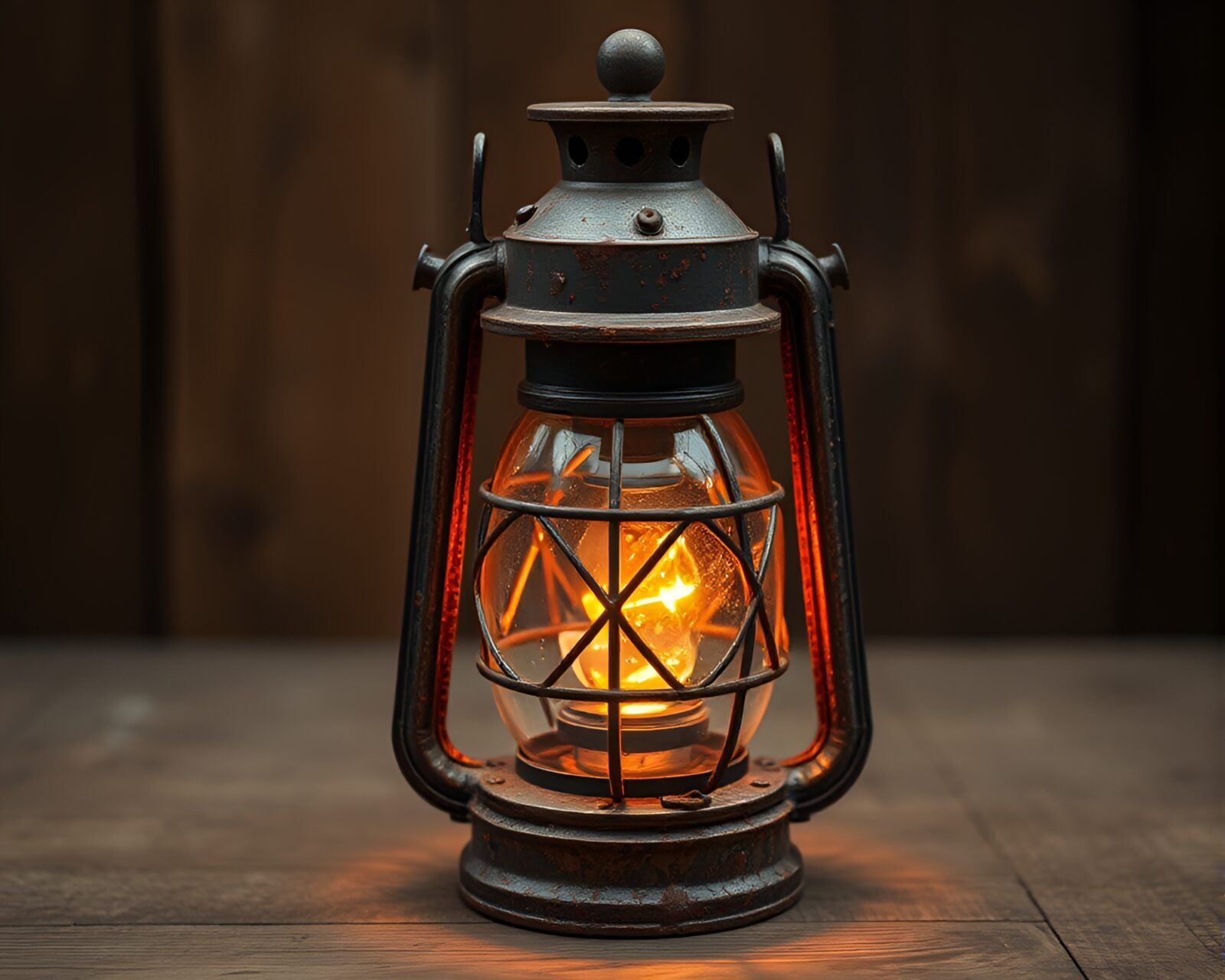Abstract cybernetic texture blending with natural rust patina on underwater reef with lantern light