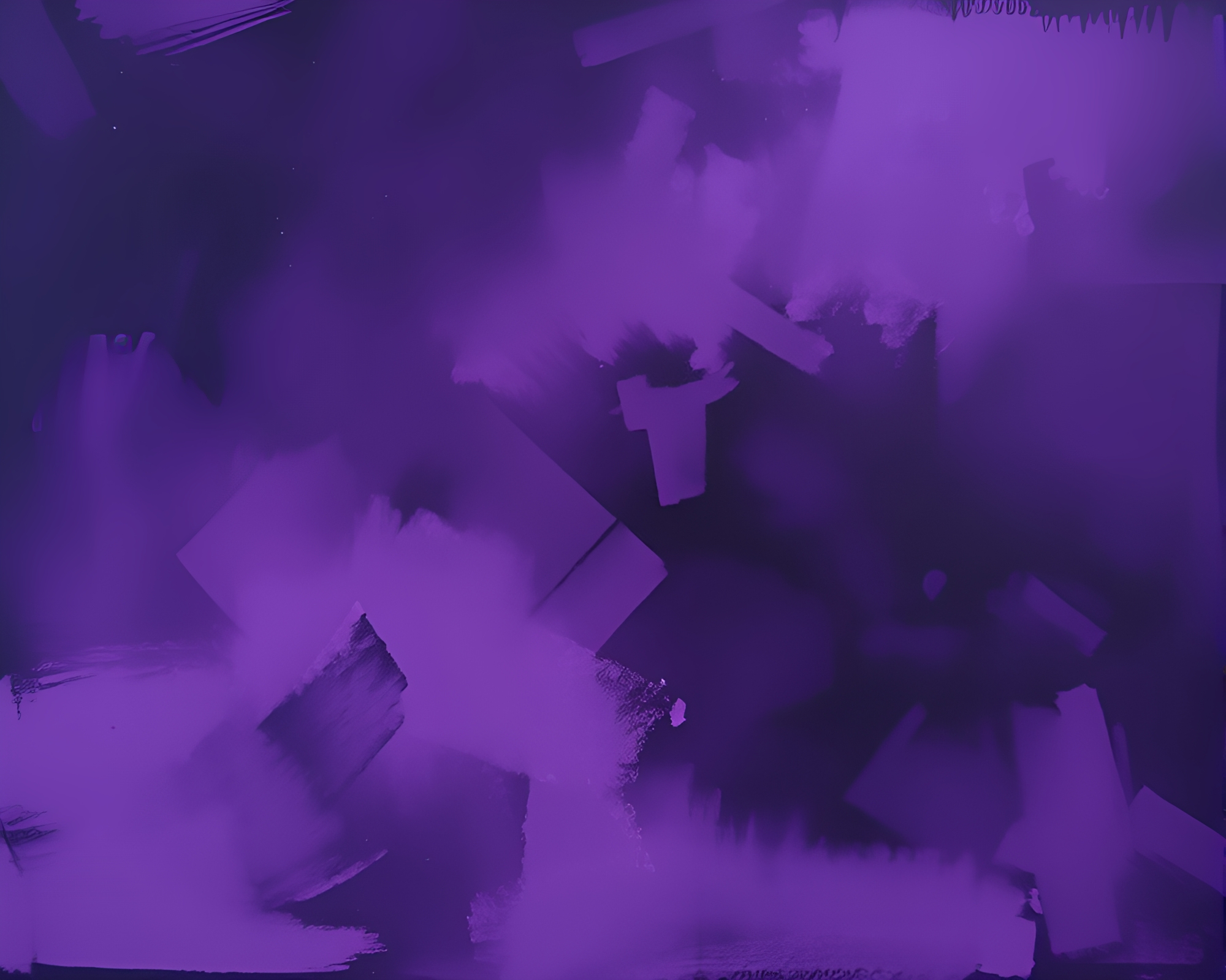Twilight Purple Oil Painting Concept Art – free AI stock image