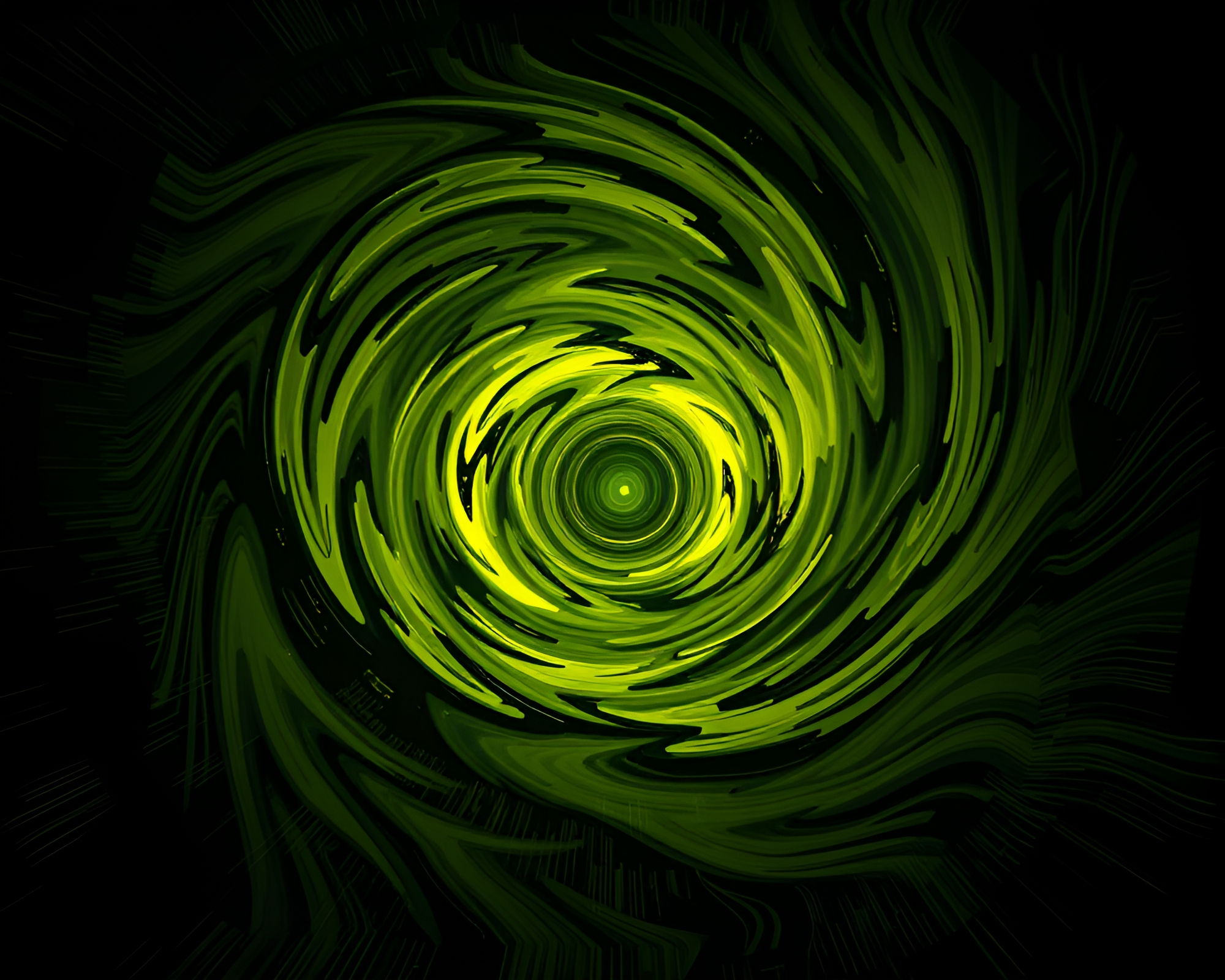 Eldritch Whirlpool of Cosmic Dread – free AI stock image