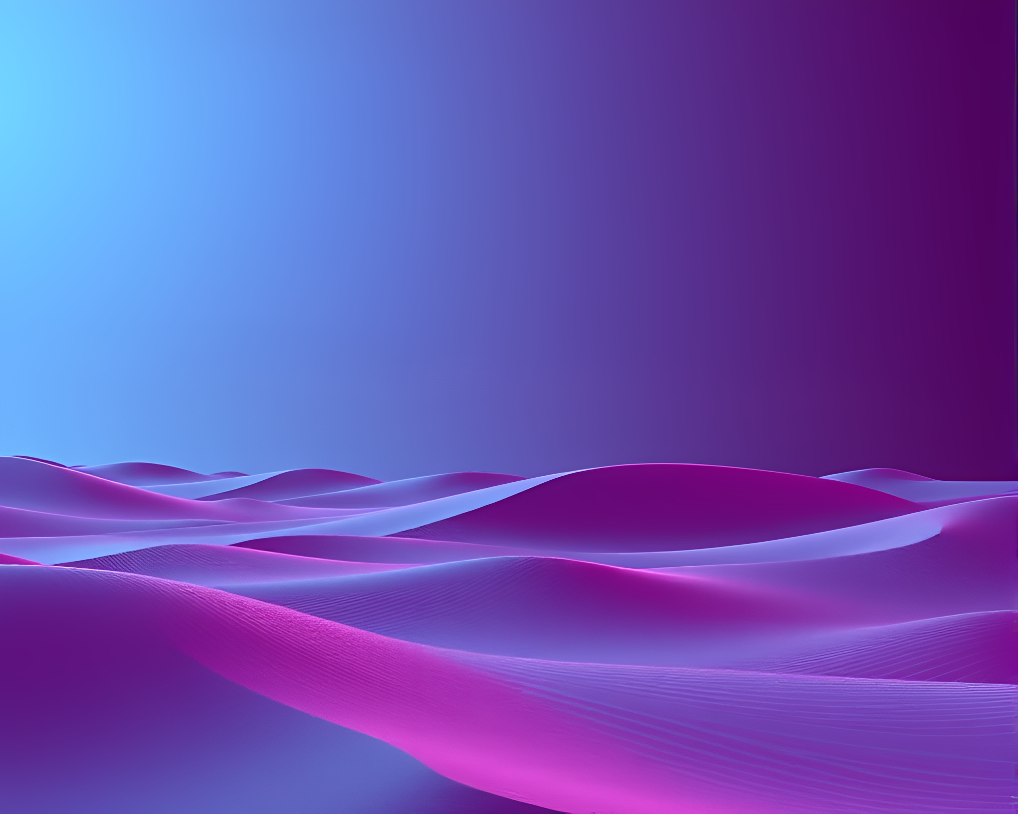 Surreal Desert Wireframe Landscape with Leading Lines – free AI stock image