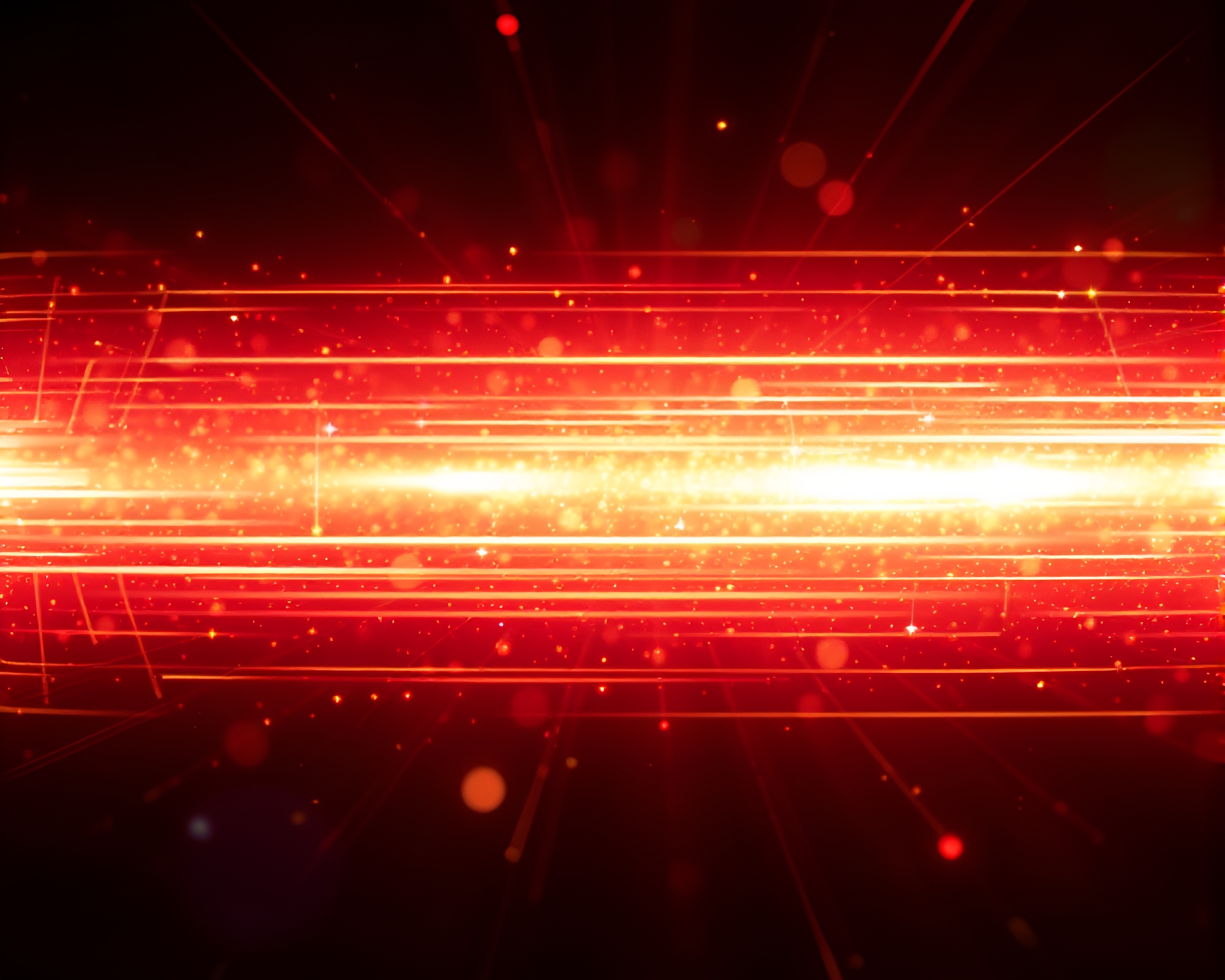 Neon Cityscape with Sparkling Metallic Flare – free AI stock image