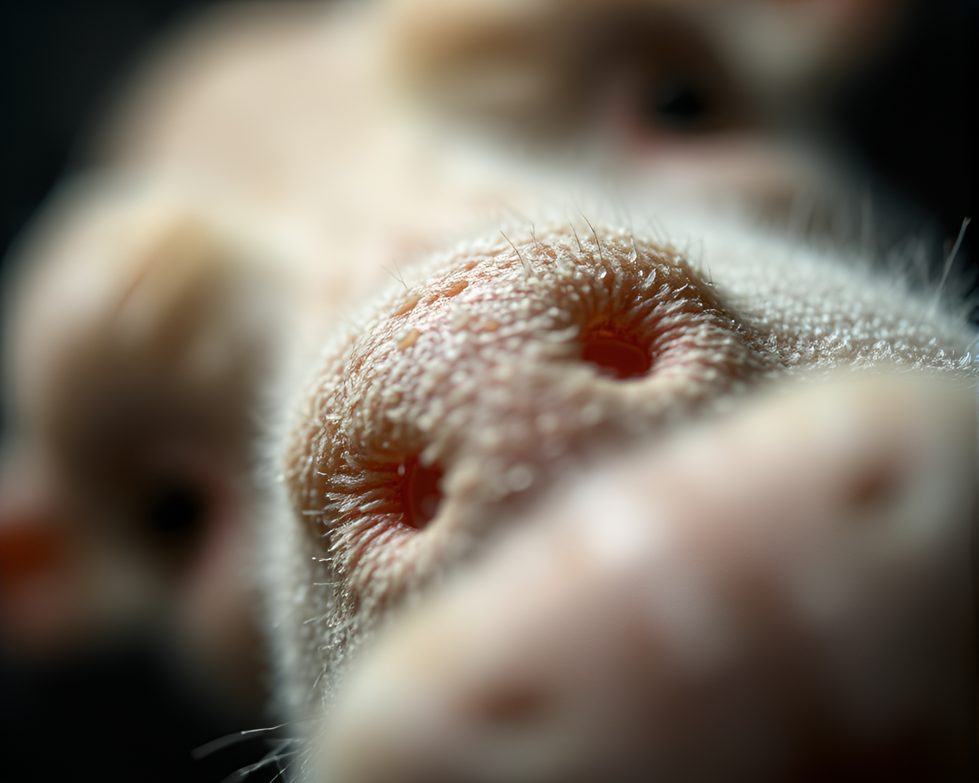 Dwarf’s Eye: Extreme Close-Up HDR Composition – free AI stock image