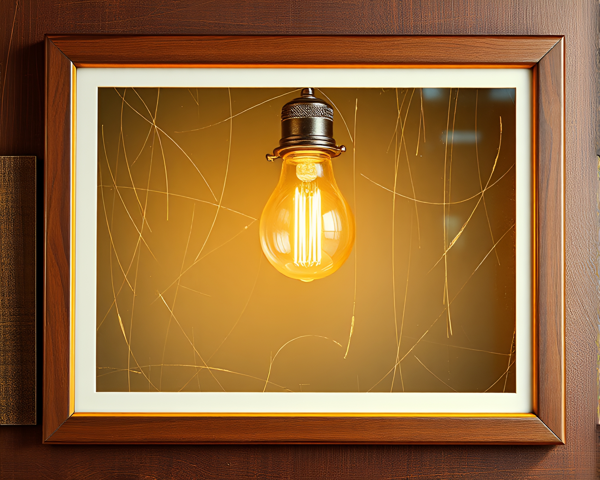 Vintage Macaron Assortment under Library Lamp Light – free AI stock image