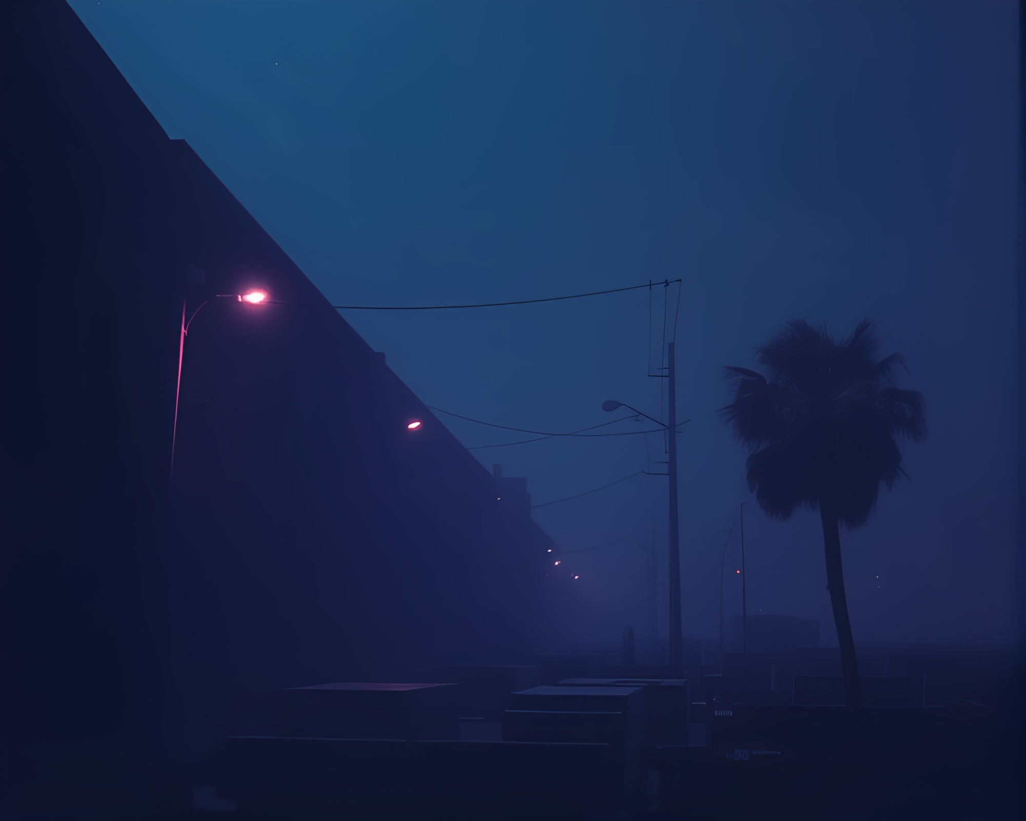 Futuristic Synthwave Cityscape in Etching Style – free AI stock image