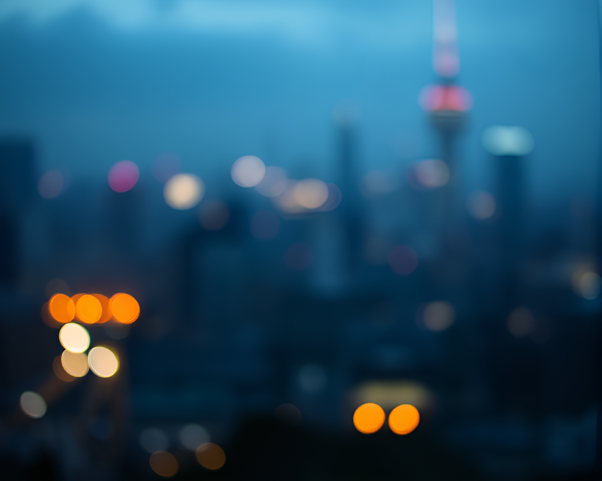 Dystopian Satyr in Bokeh Twilight – free AI stock image