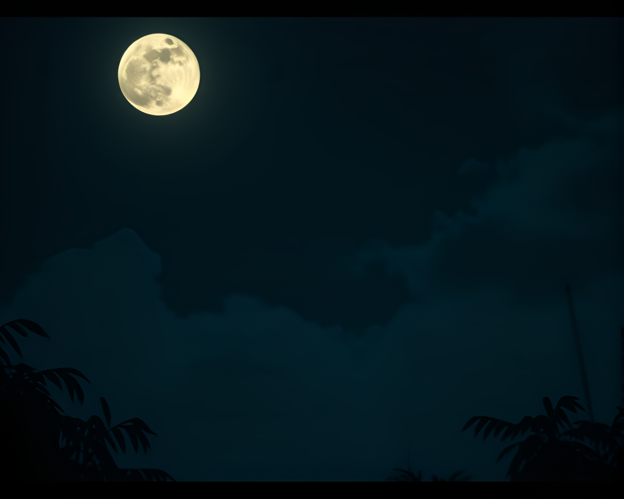 Toucan Perched on Rusty Moonlit Branch – free AI stock image