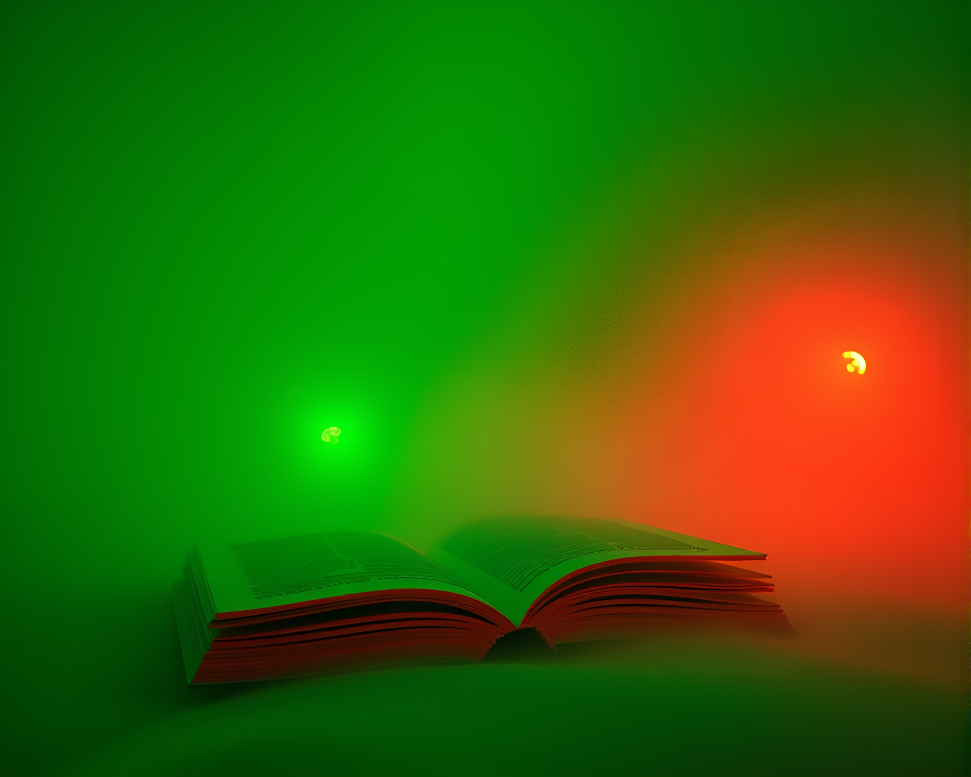 Ethereal Edgar Allan Poe inspired foggy thermal imagery – free AI stock image
