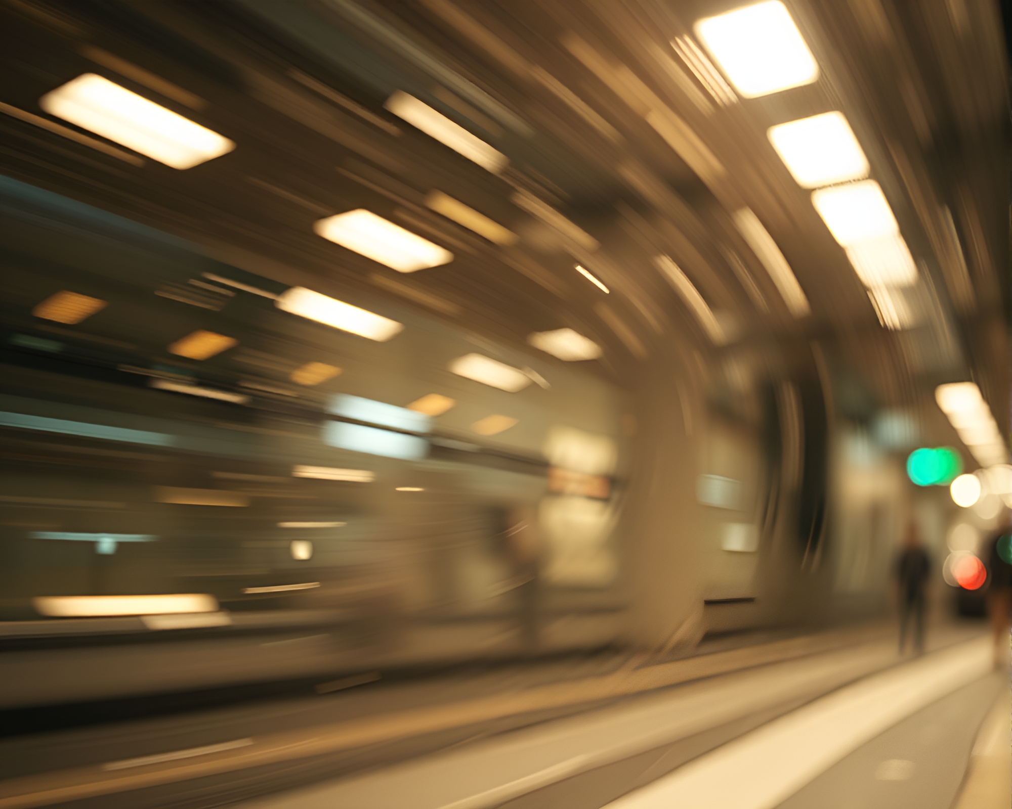 Time Vortex Motion Capture in Tilt-Shift Fantasy – free AI stock image