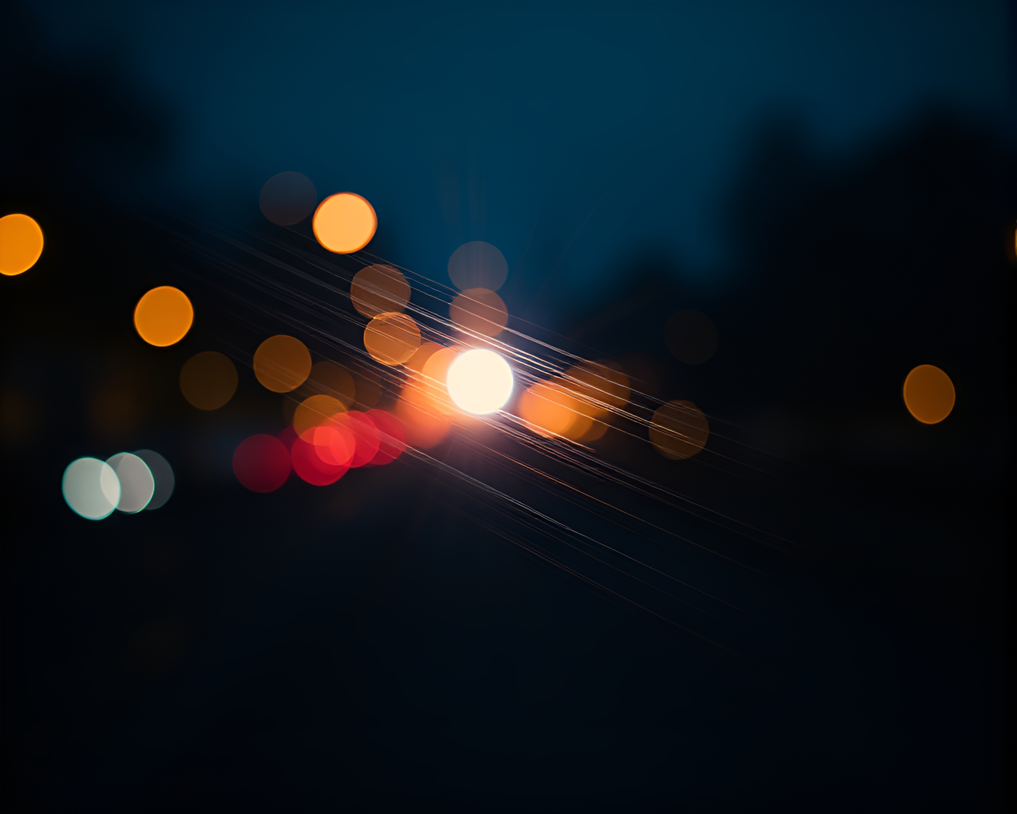Mesmerizing Light Streaks Envelop Golden Ring in Dreamy Composition – free AI stock image