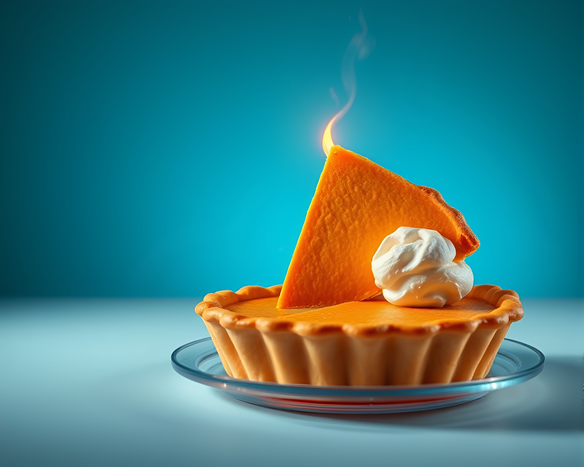 Medical illustration of Pumpkin Pie Studio Shot – free AI stock image
