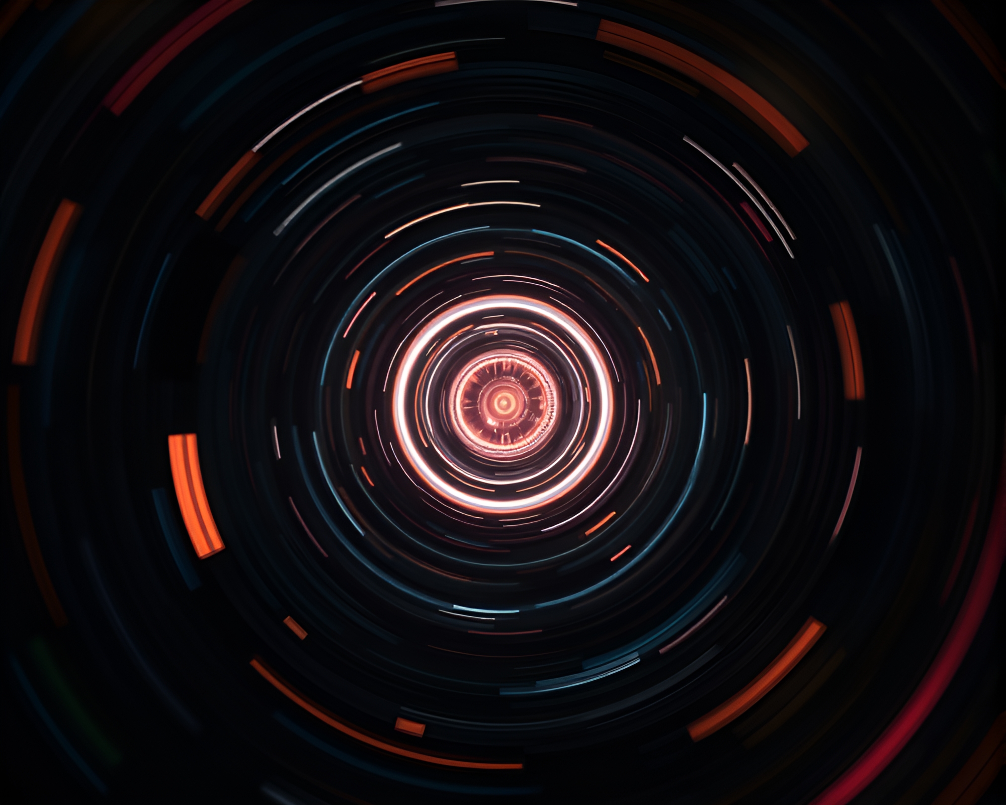 Enchanting Magic Circle in High-Key ASCII Pan Blur – free AI stock image