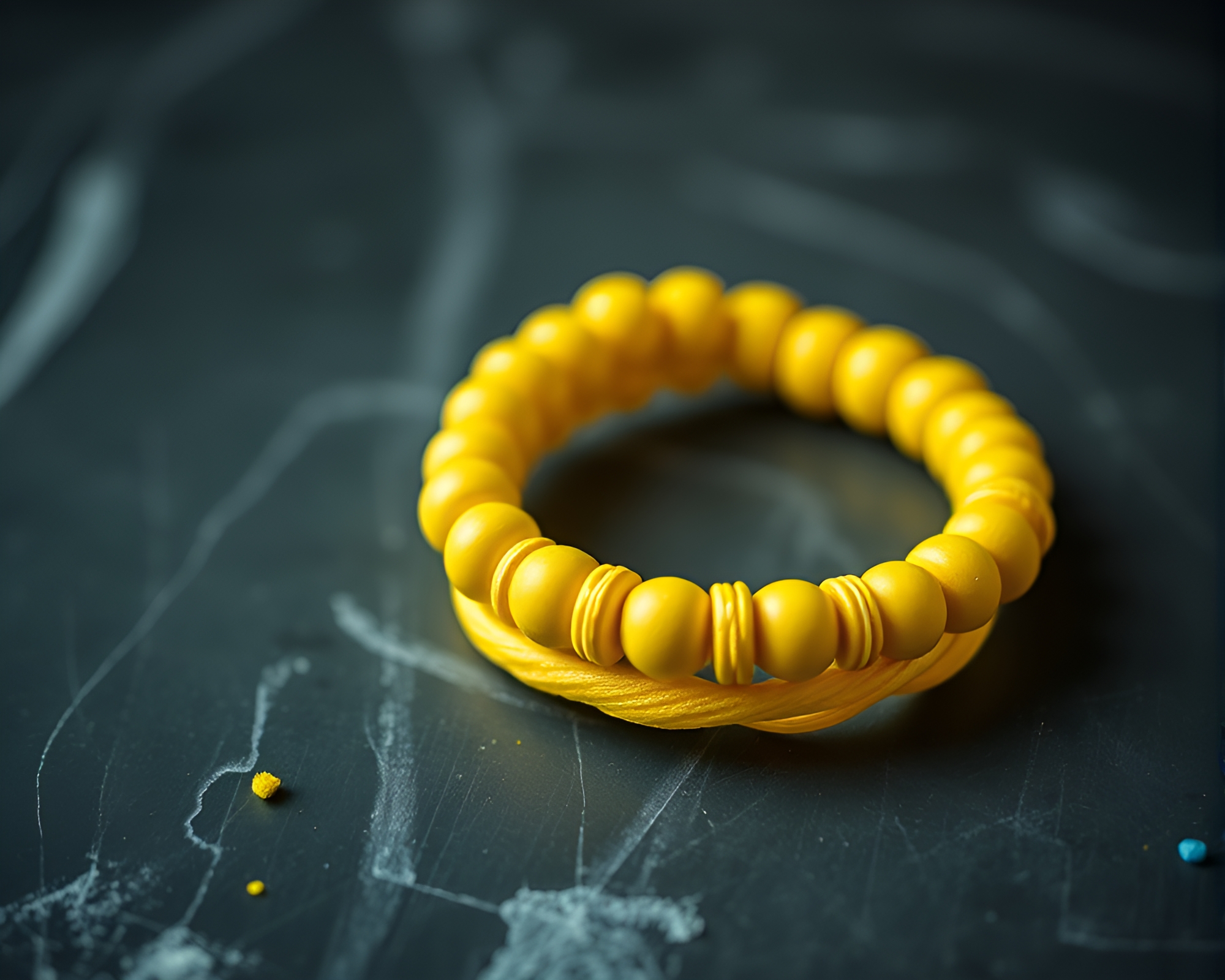 Vibrant Chalk Bracelet Cinemagraph – free AI stock image