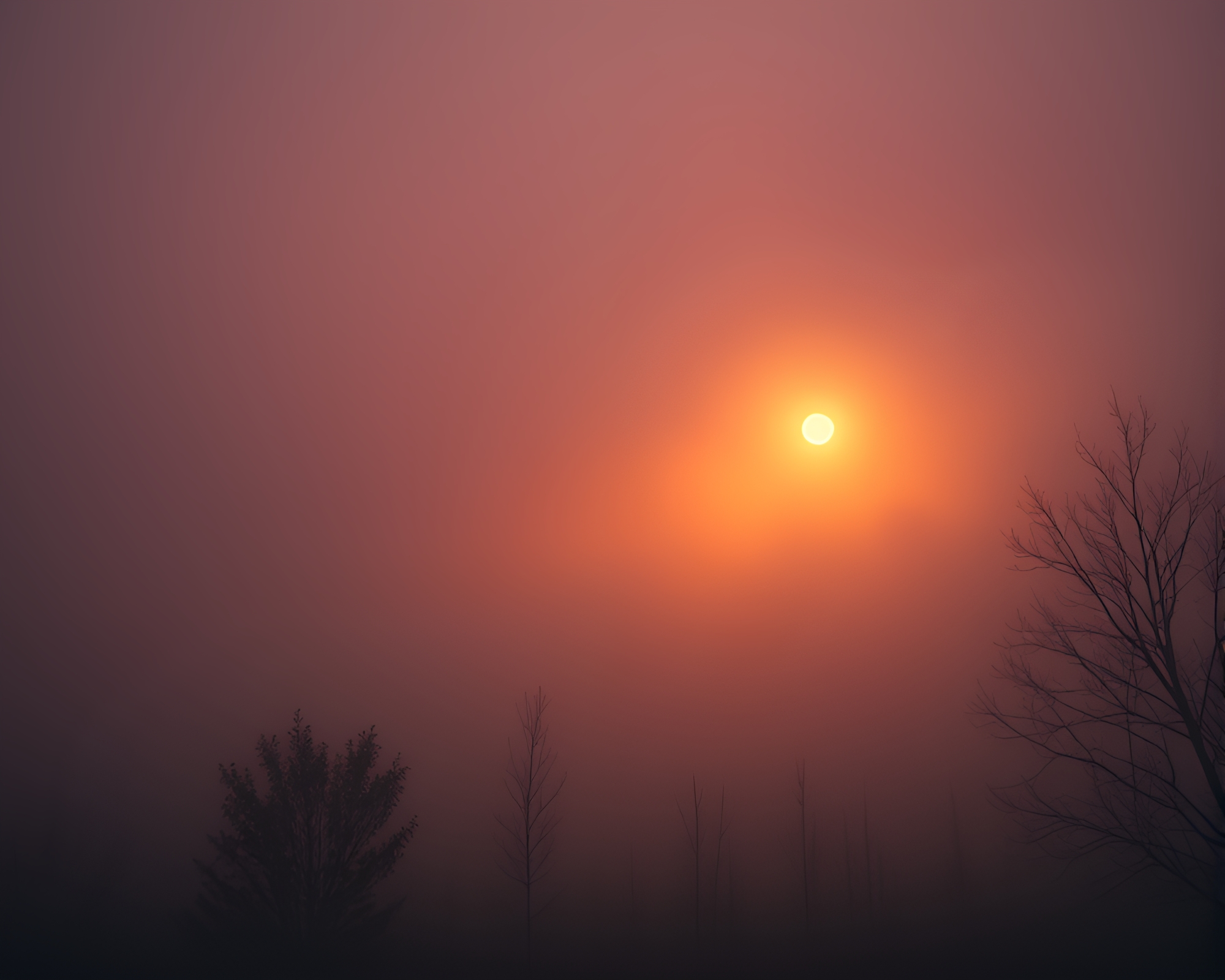 Antimatter Grenade Ignites Golden-Hued Fog Banks in Mythic Scene – free AI stock image