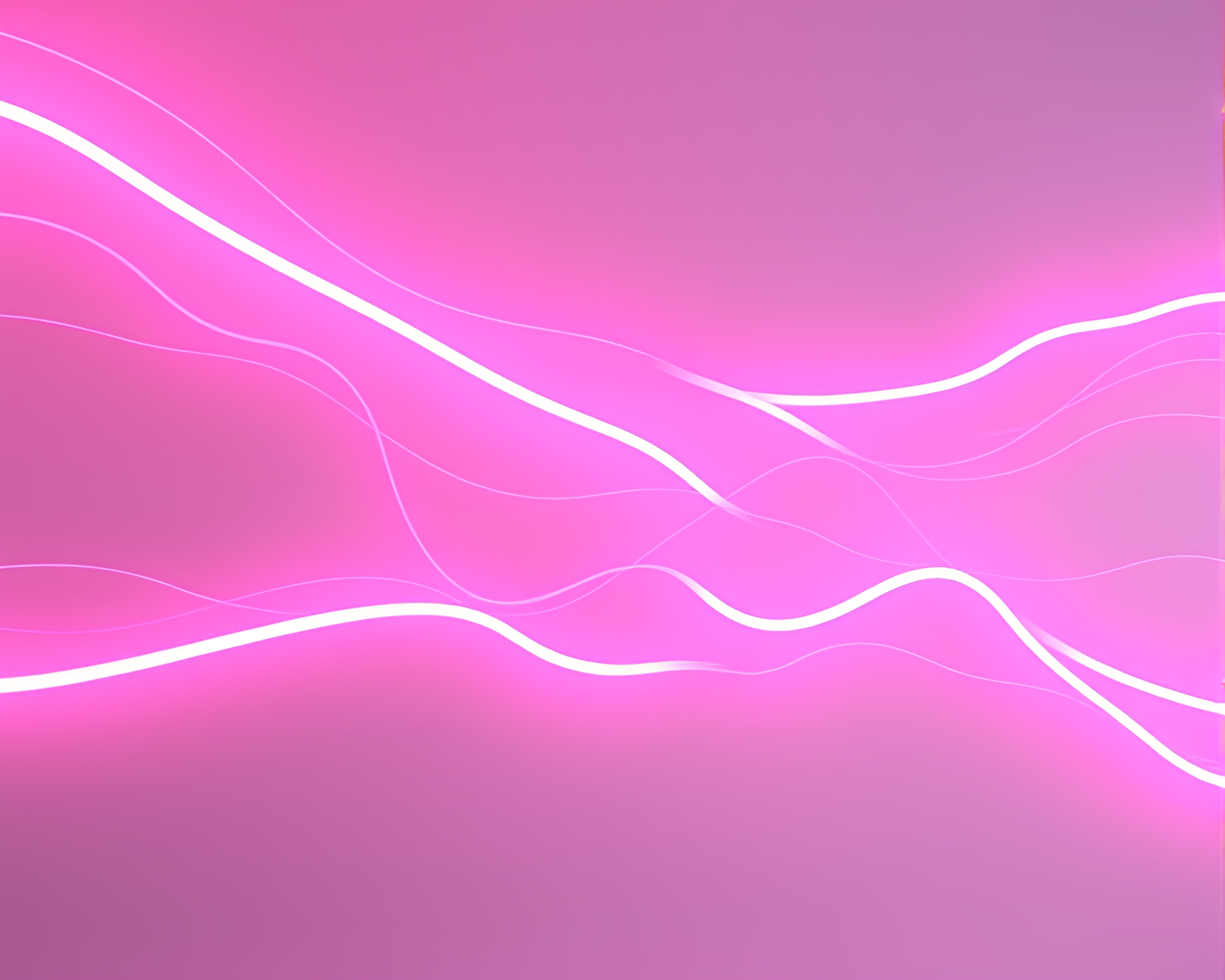 Glowing Quantum Fluctuations: Neon Tubing Softness – free AI stock image