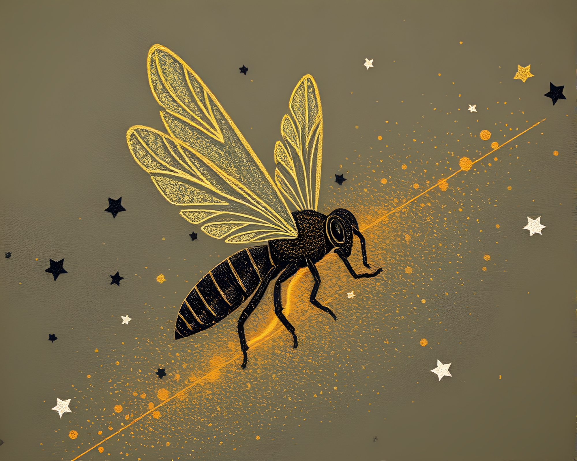 Enigmatic Jetpack Hatching Under Stardust Night – free AI stock image