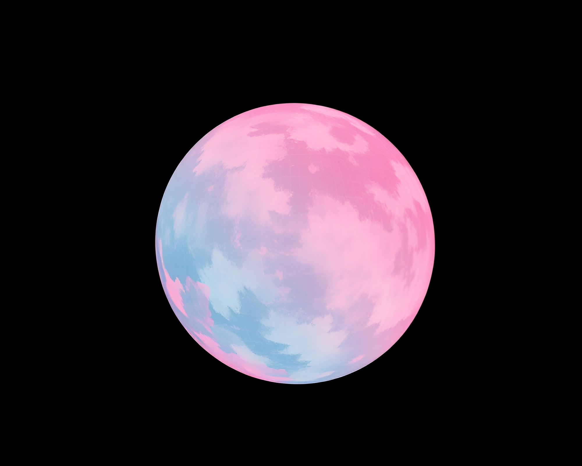 Coral Atoll Planet in Halftone Grid Style – free AI stock image