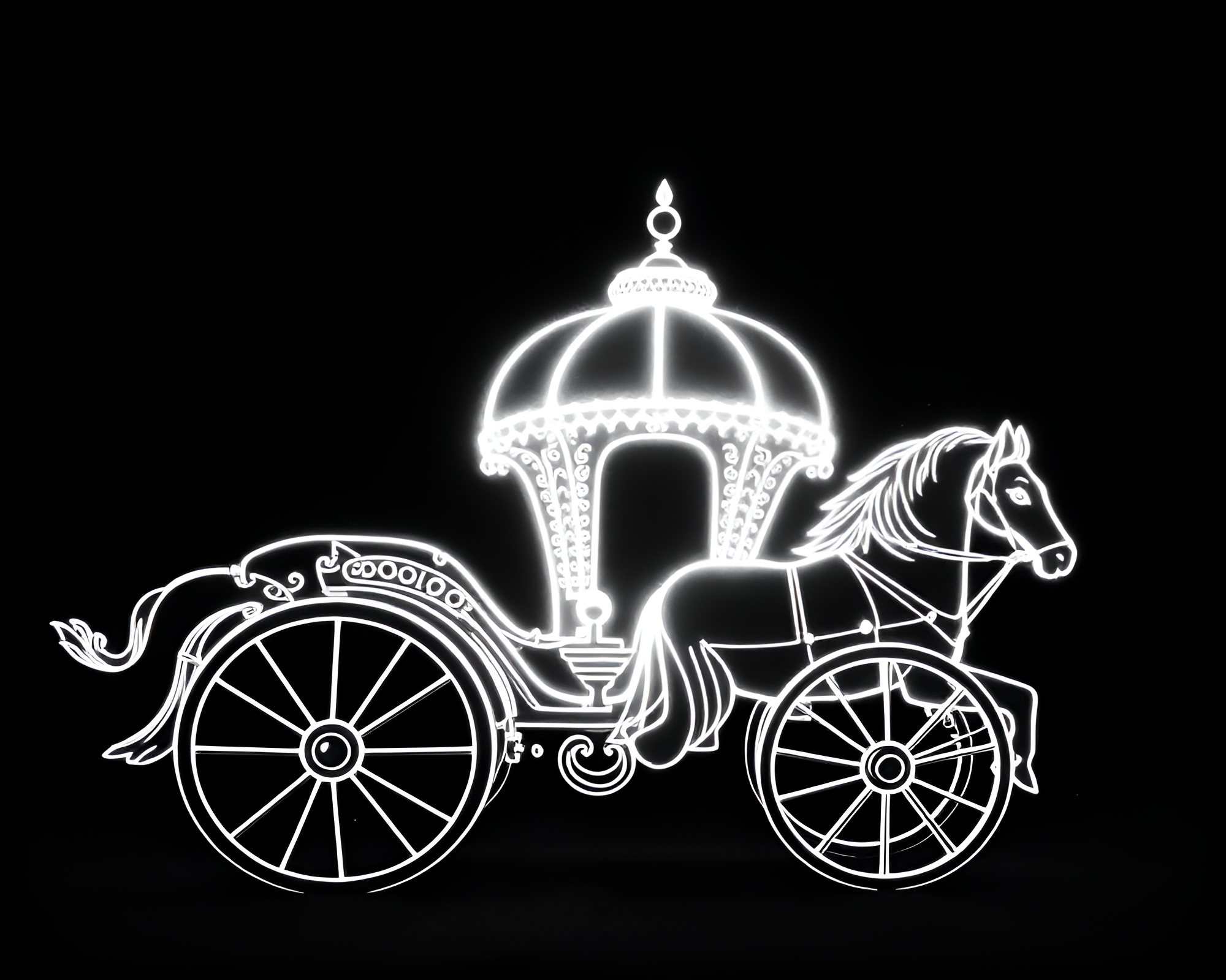 Vintage Chariot Racing Charisma Vignette Art – free AI stock image