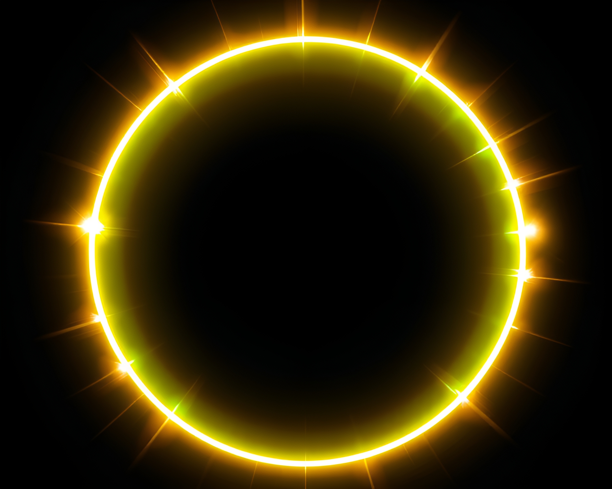 Neon Wireframe Magic Circle Bursting with Starburst Colors – free AI stock image