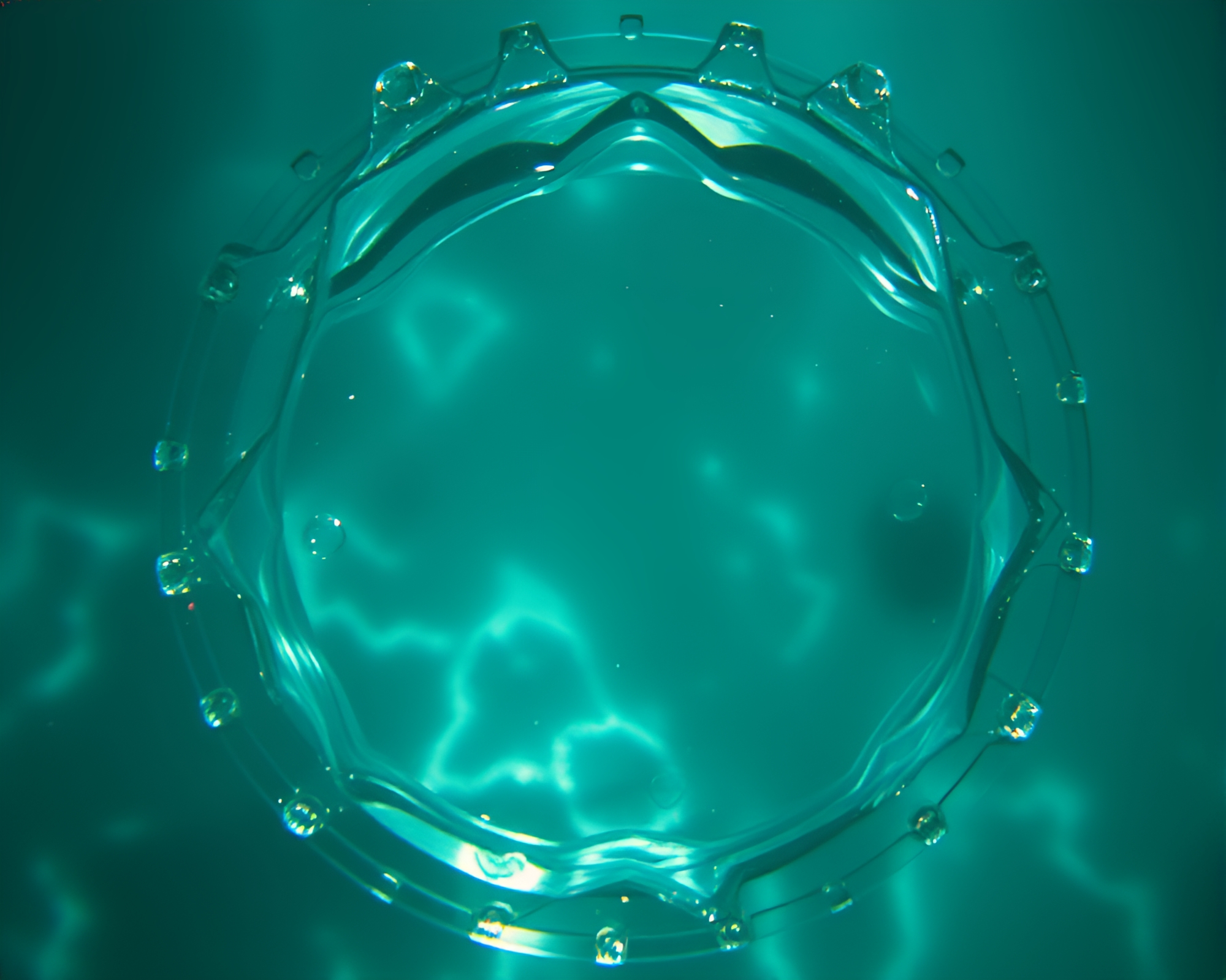Abstract Film Sprocket Hole Submersible Journey – free AI stock image