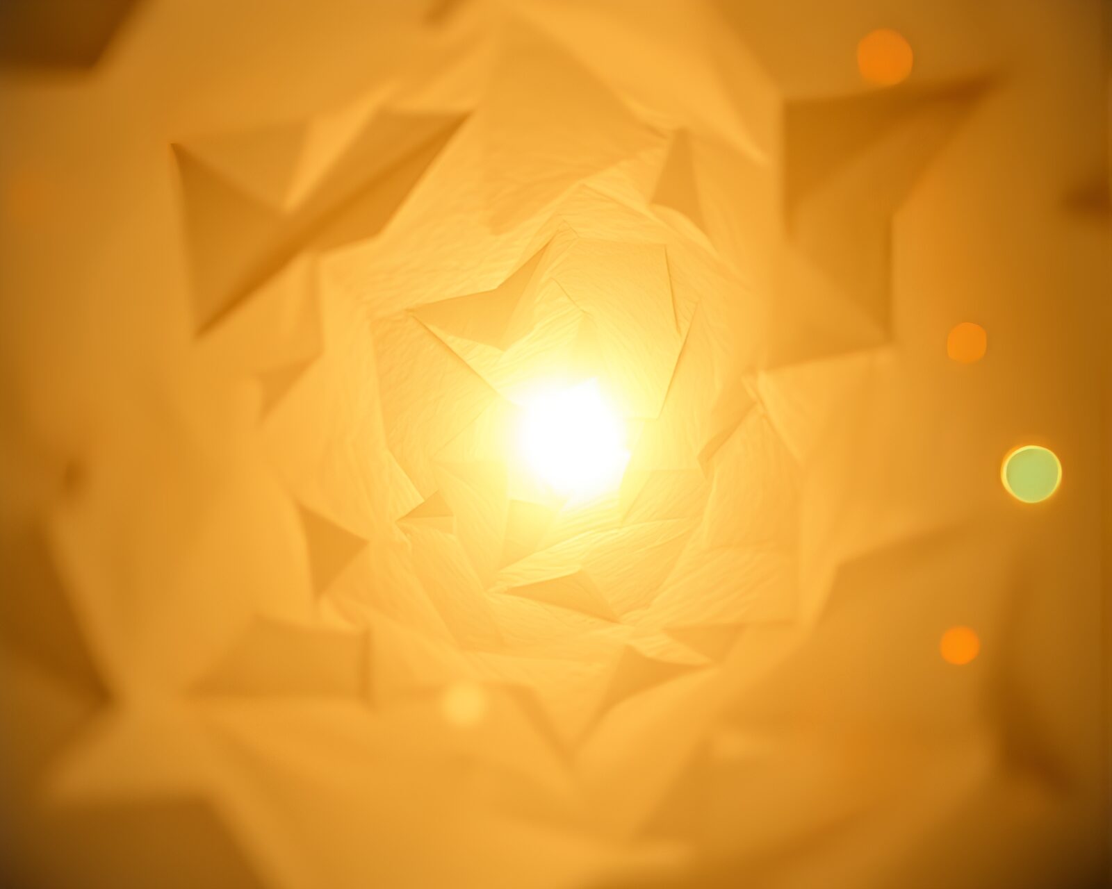 Abstract wormhole generator in paper-like textures with vibrant light leaks