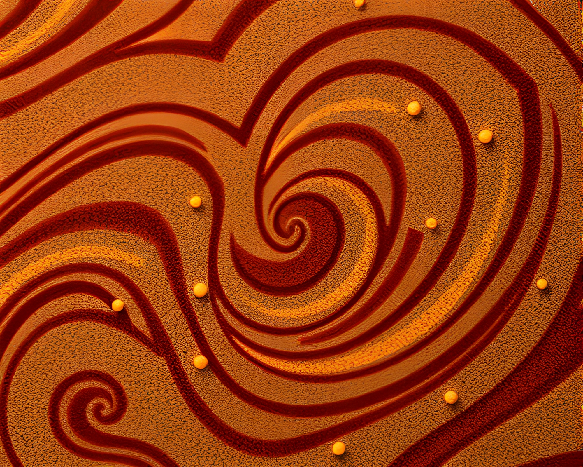 Retrowave Charcuterie Board with Pixelated Sand Swirls – free AI stock image