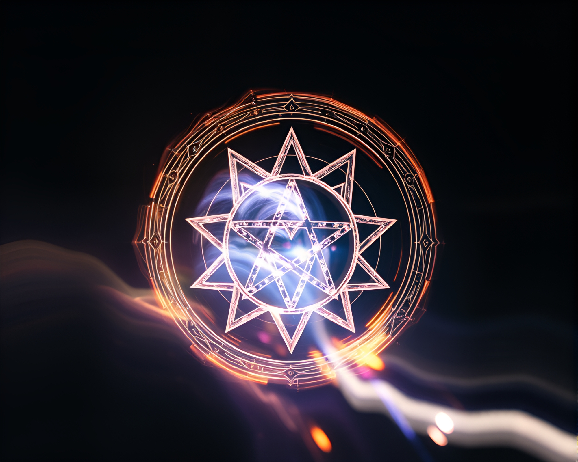 Sacred Esoteric Vortex Twist Macro Photography – free AI stock image