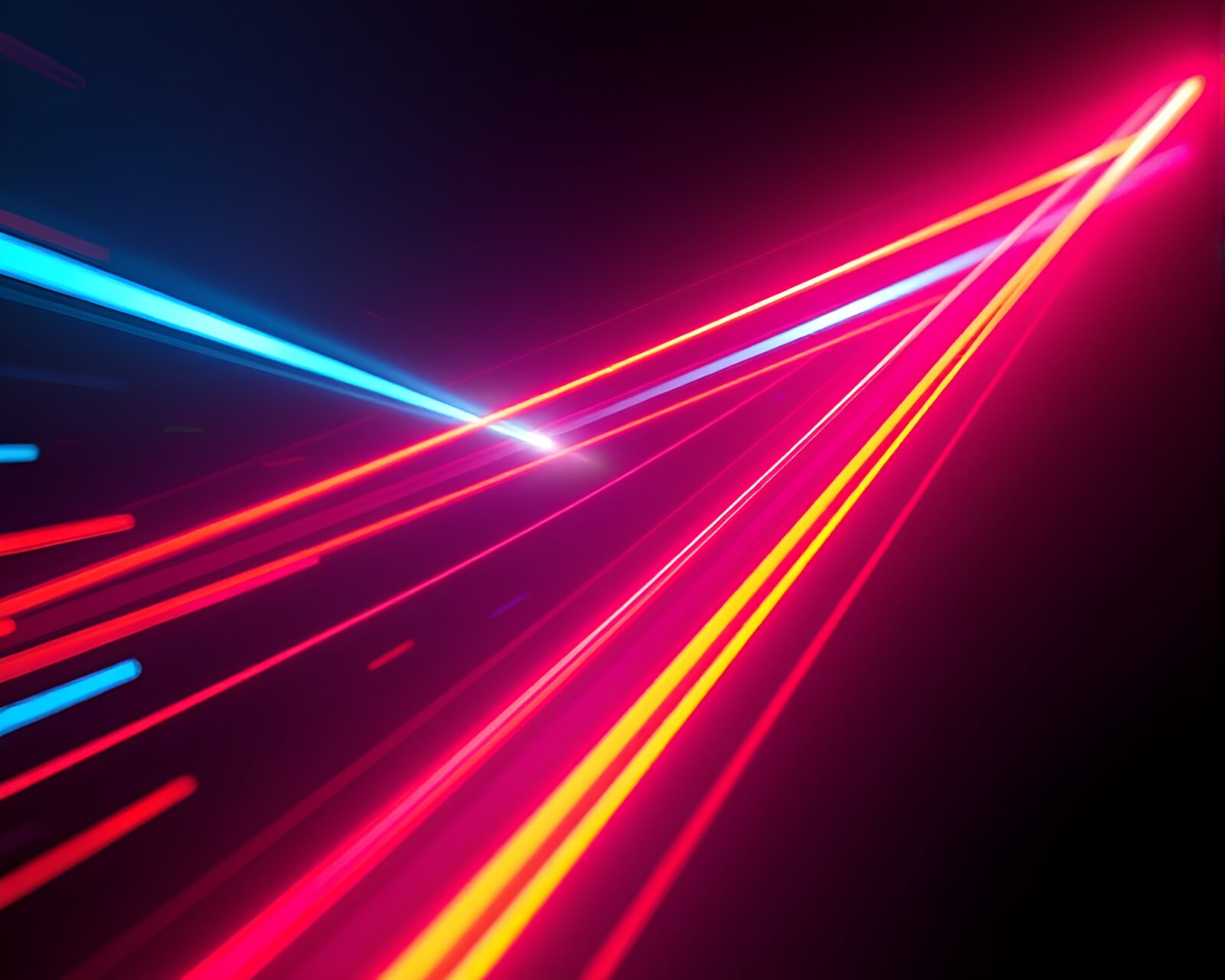 Softbox-lit image of plasma rifle with glitch color effects