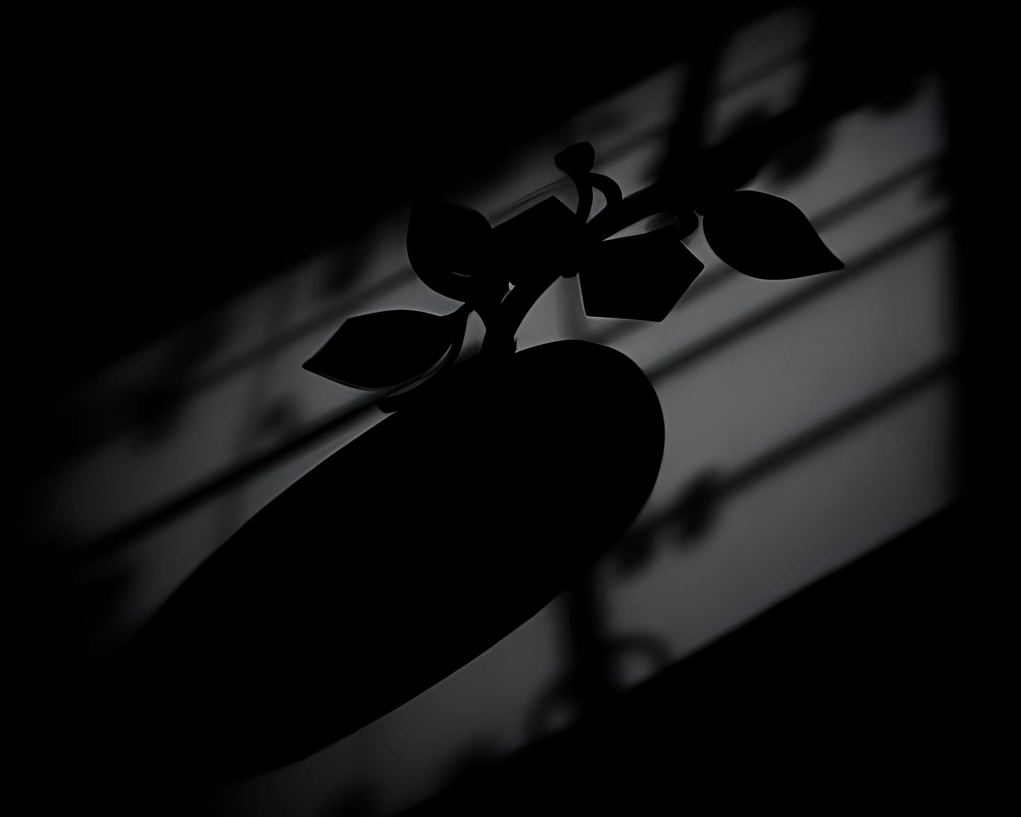 Mystical Apple Cider Origami Shadow Play – free AI stock image