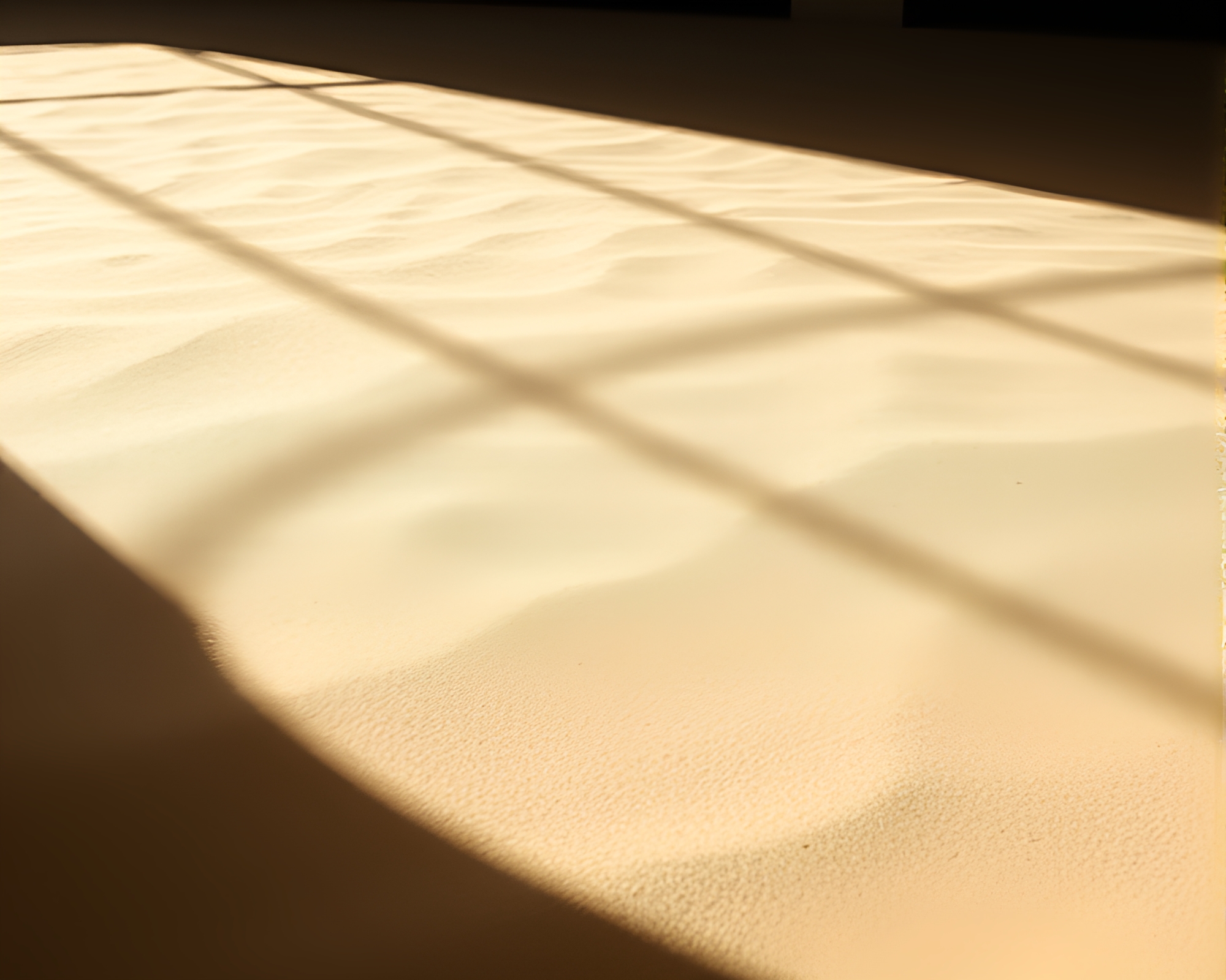 Stage Spotlight on Sand Dune Stencil Shadows – free AI stock image