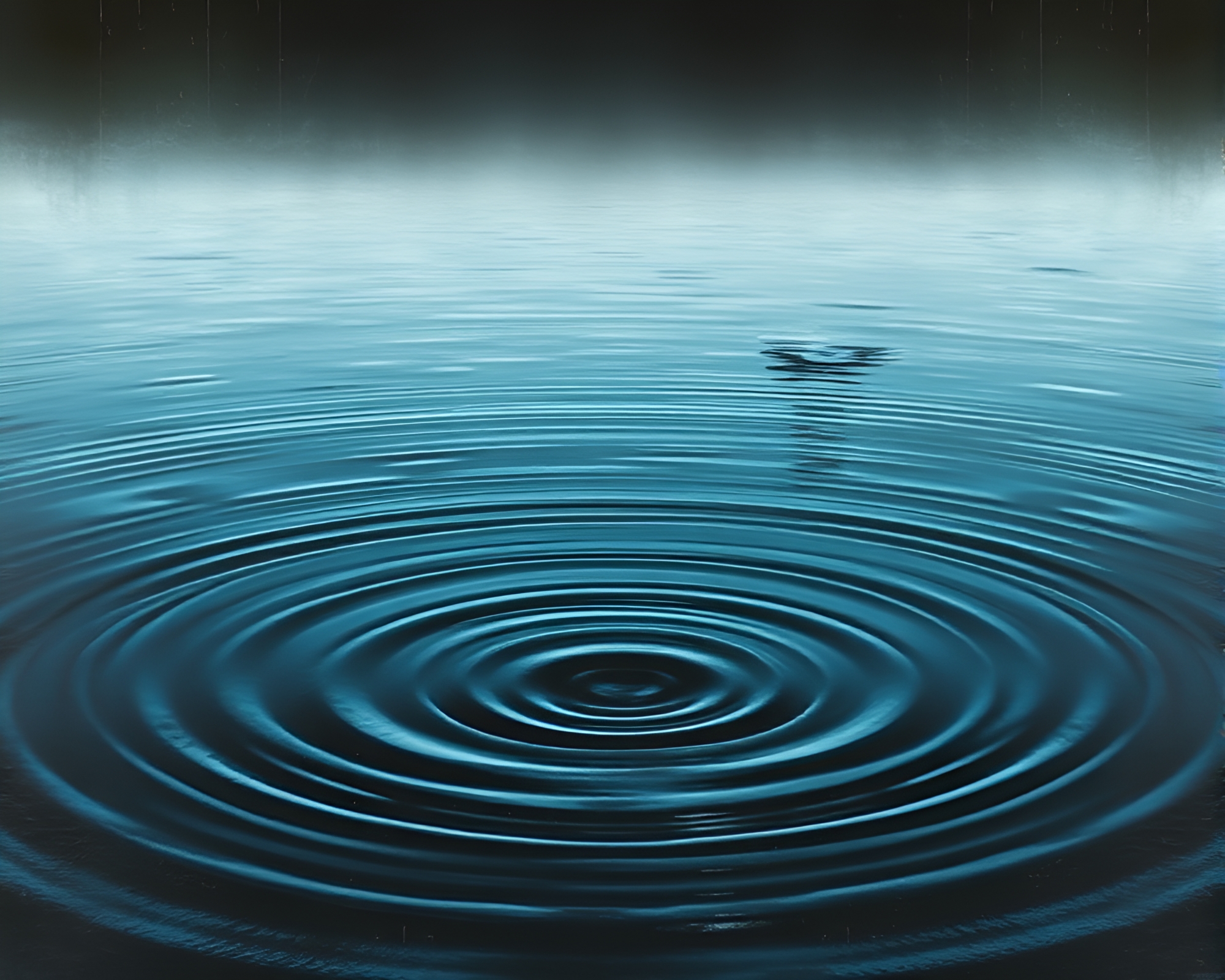 Surreal Water Reflection Ripples in Earth Tone Dreamscape – free AI stock image