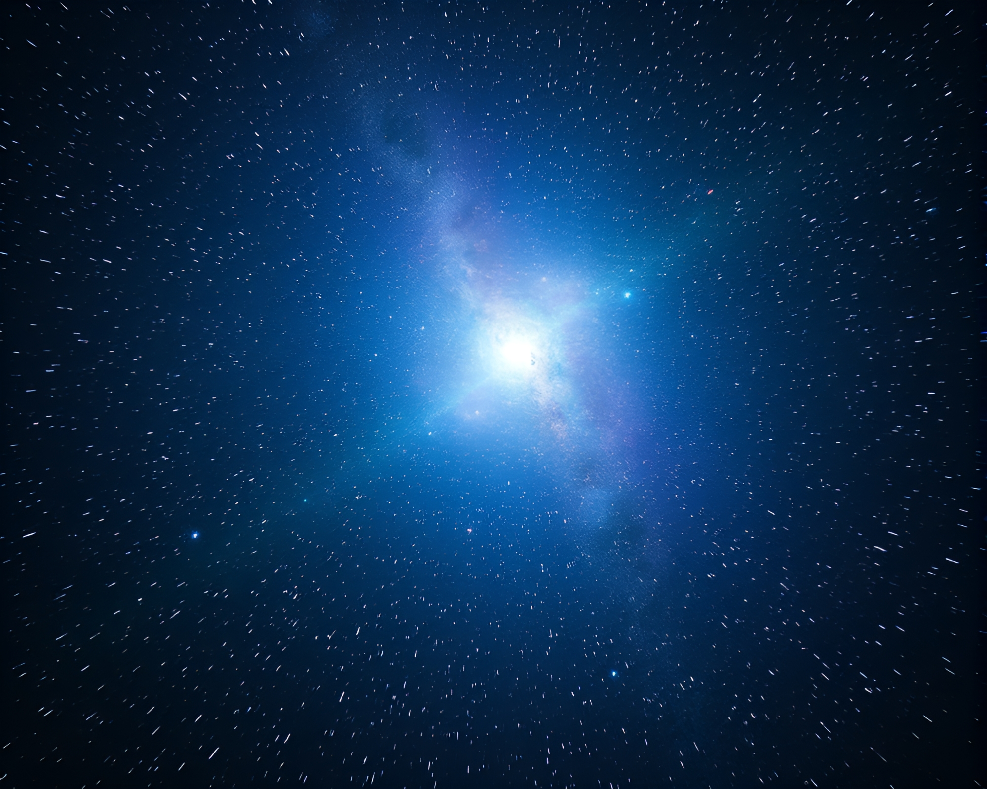 Astral Projection Through Negative Space Portal – free AI stock image