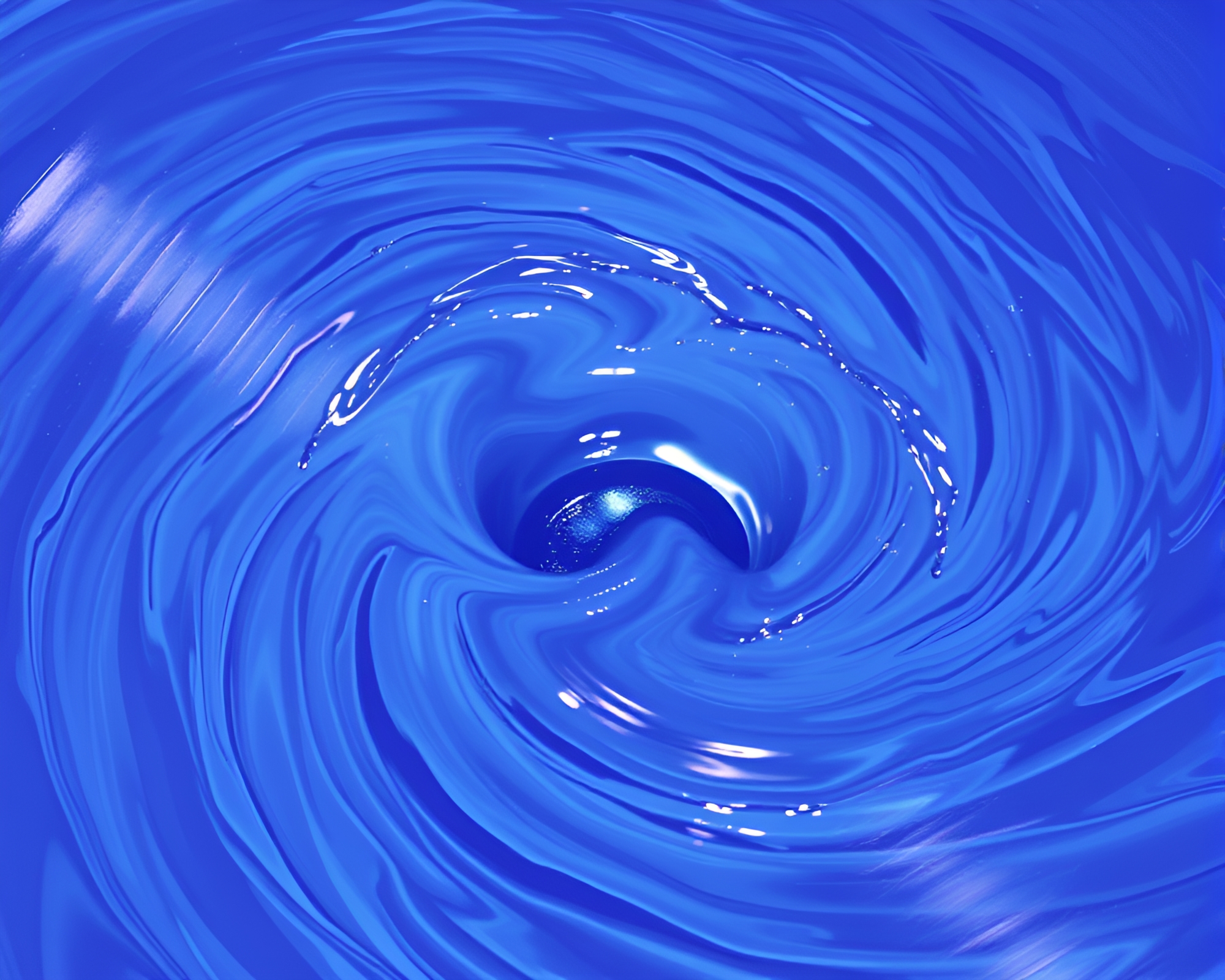 Surreal Vinyl Record Water Whirlpool Fantasy Art – free AI stock image